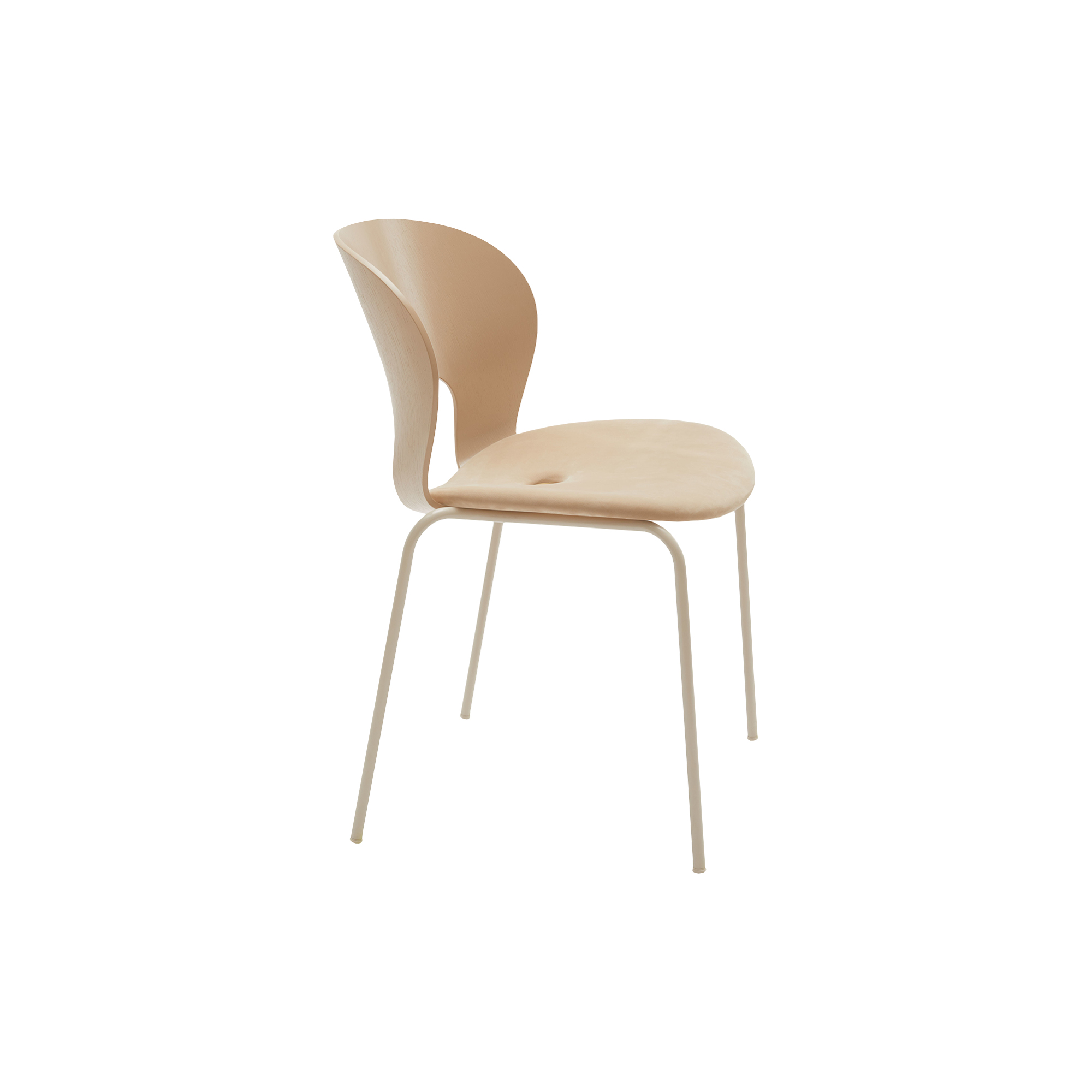 Magnus Olesen Design - Ø Chair spisebordsstol, nartur beige - H: 80 x B: 50 x D: 53 cm.