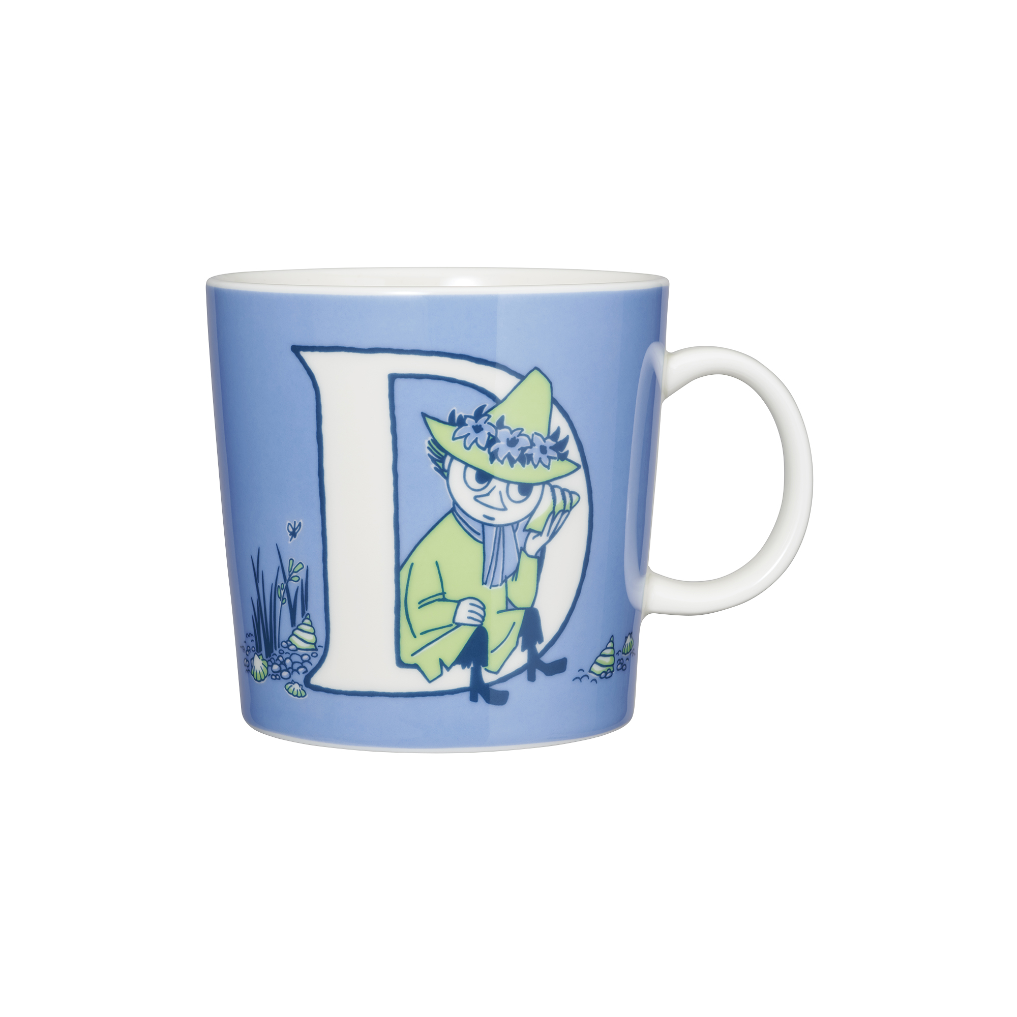 Moomin Arabia - Mumi krus 40 cl Alfabet D, Alfabet kollektion