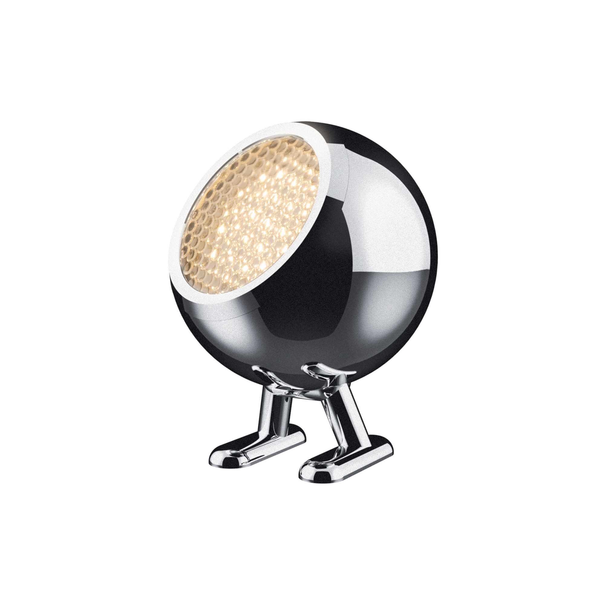 Mr. Wattson - Norbitt LED lamp rechargeable, cosmic chrome