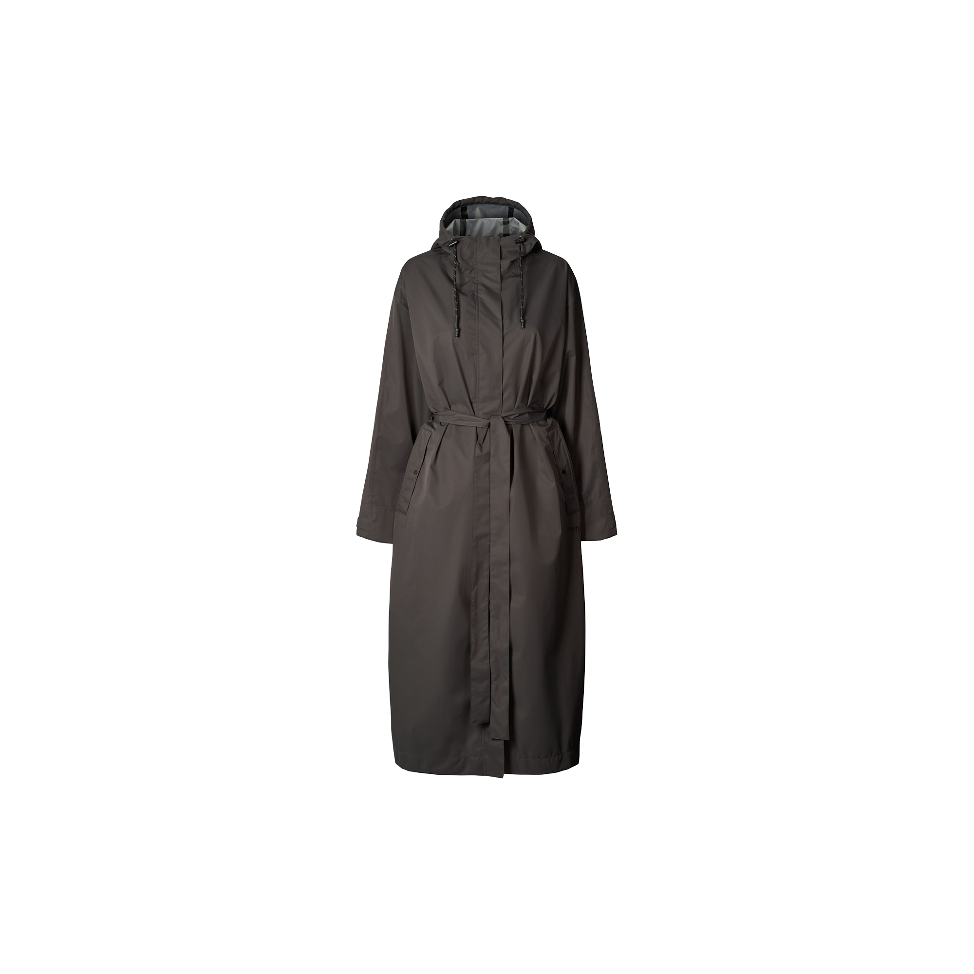 Rethinkit - Rainshell Coat, almost black - Str. XL