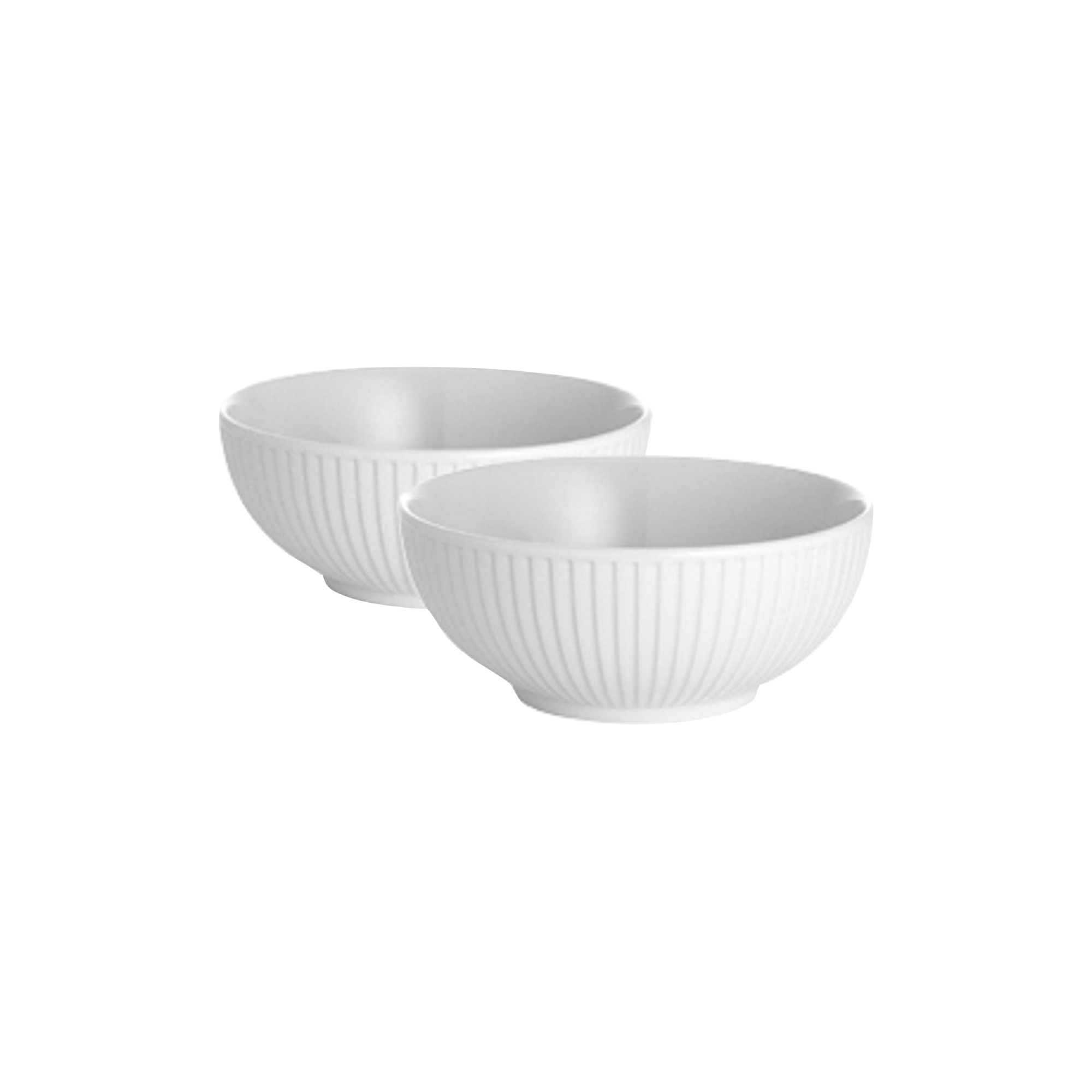 Pillivuyt - Plissé skål Ø 15 cm 2 stk.