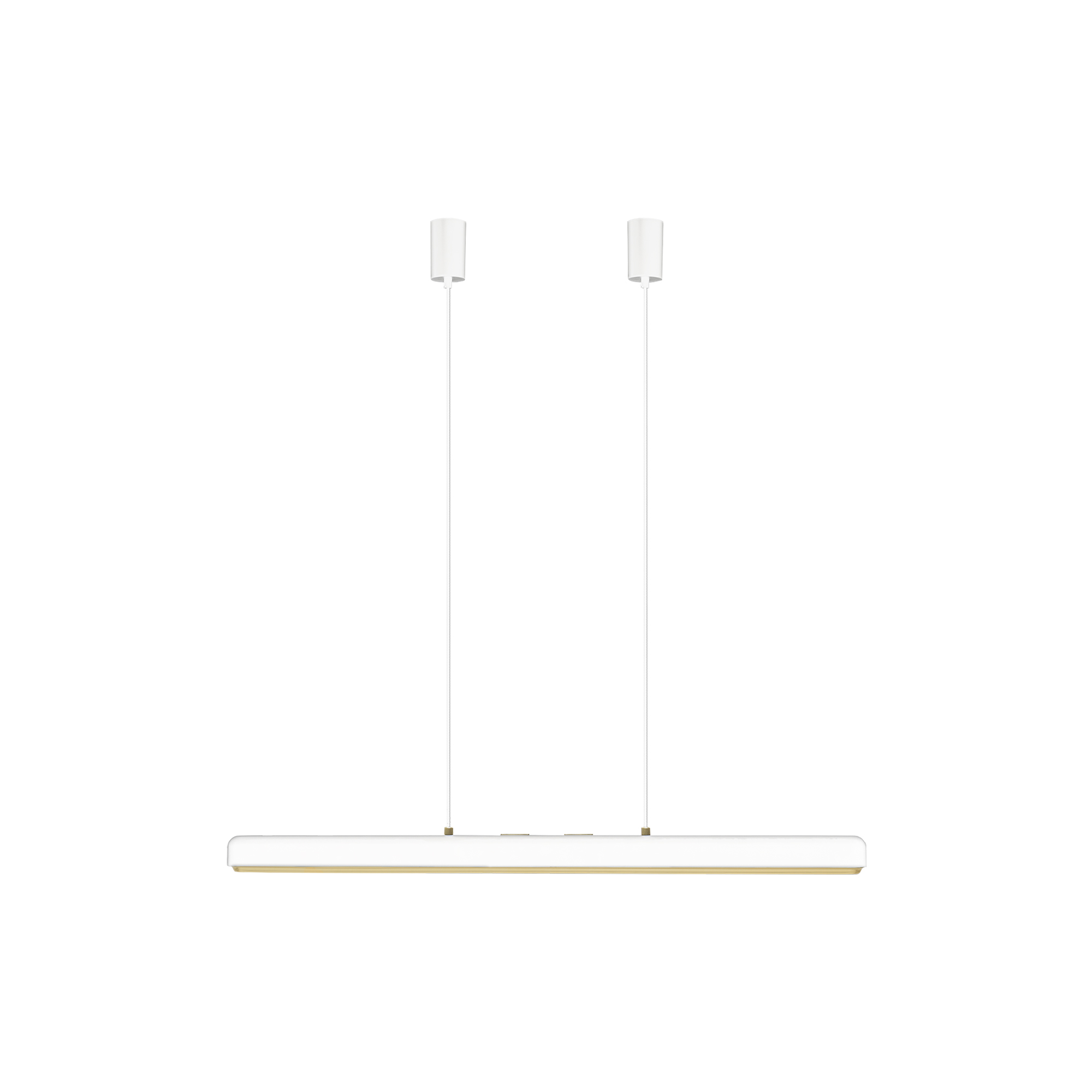 UMAGE - Hazel Branch Pendant, white/brass