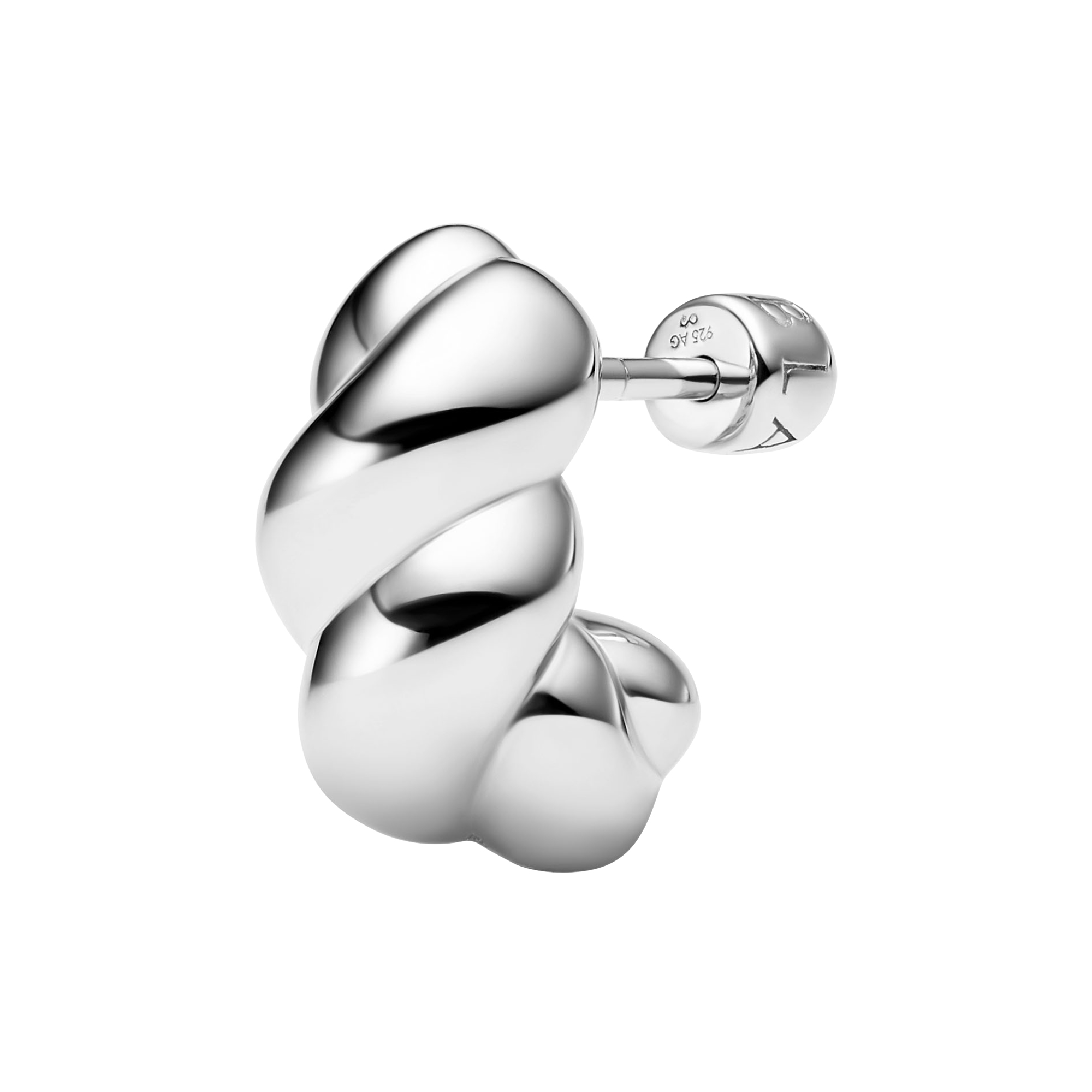 Maria Black - Robe Earring Small, silver - Small