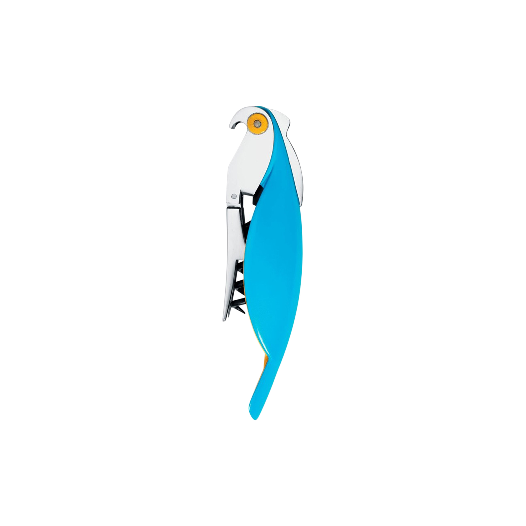 Alessi - Sommelier Parrot protrækker, azurblå
