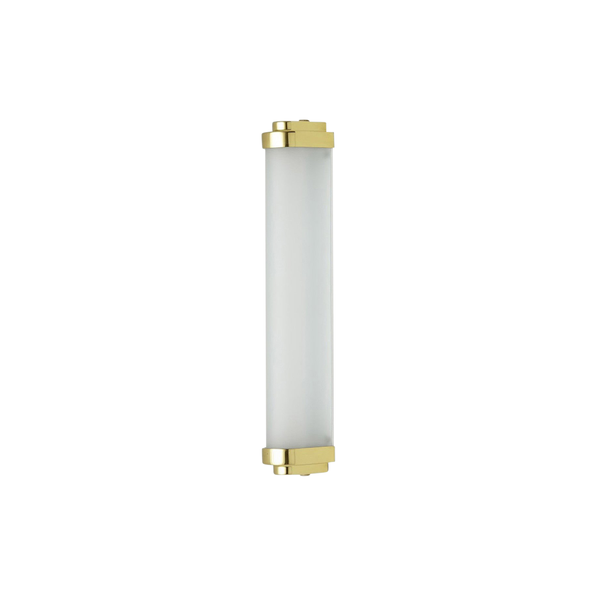 Original BTC - Cabin LED Wall Light 40 cm, polished brass/frosted