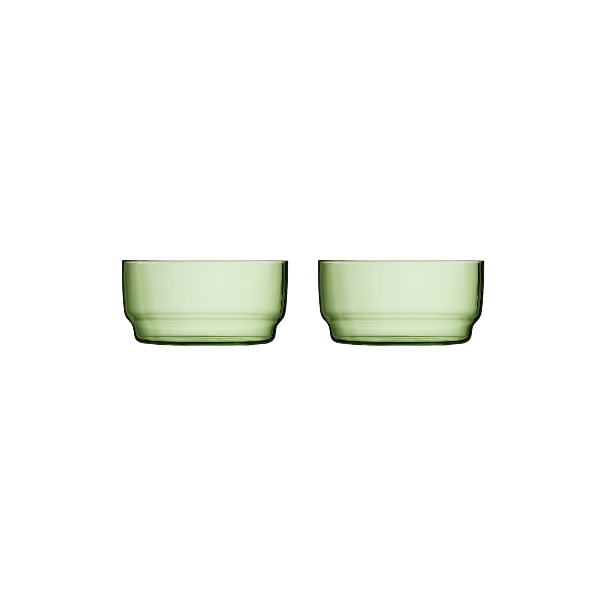 Lyngby Glas - Torino skål, grøn