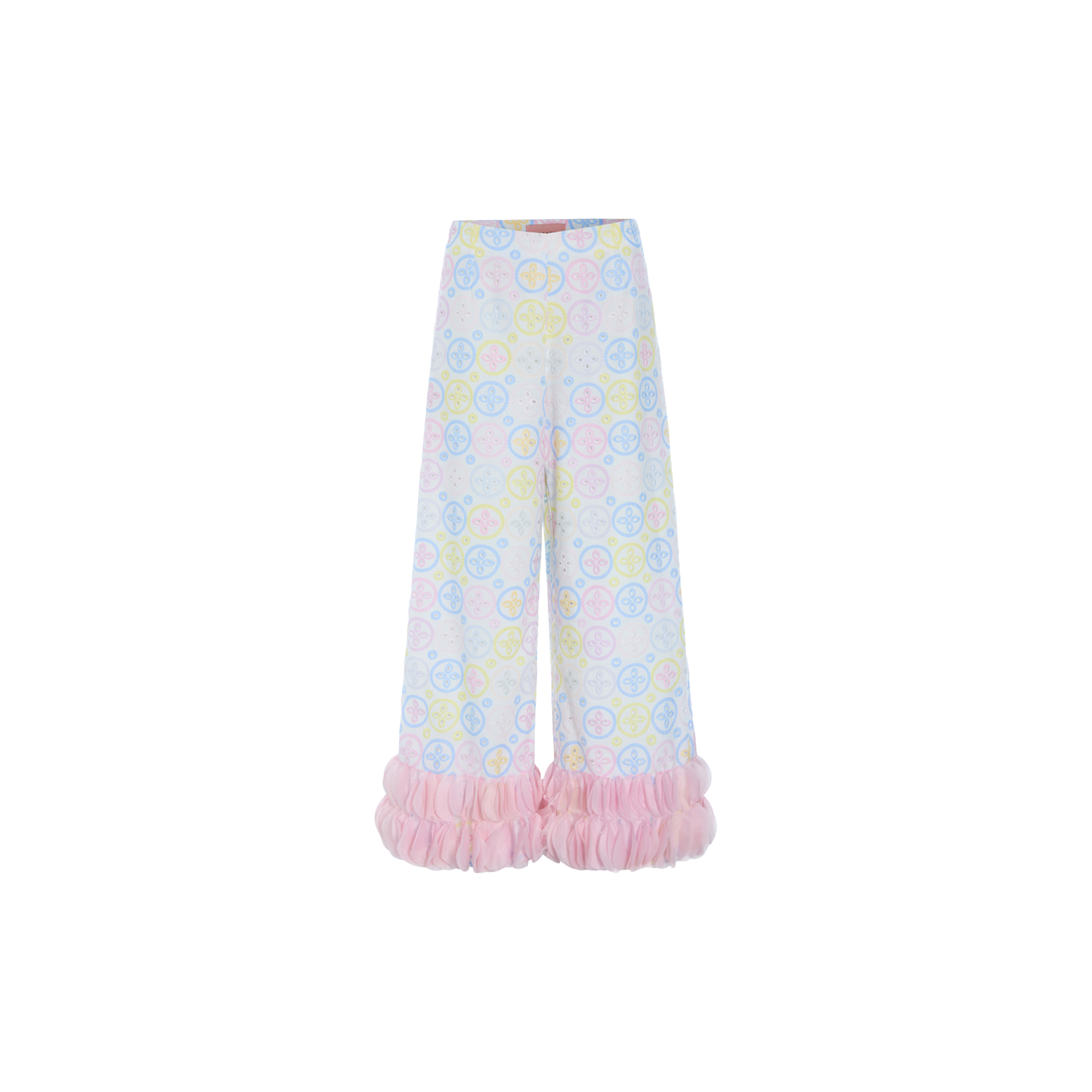 HUNKØN - Lana Trousers, pastels - Str. XL