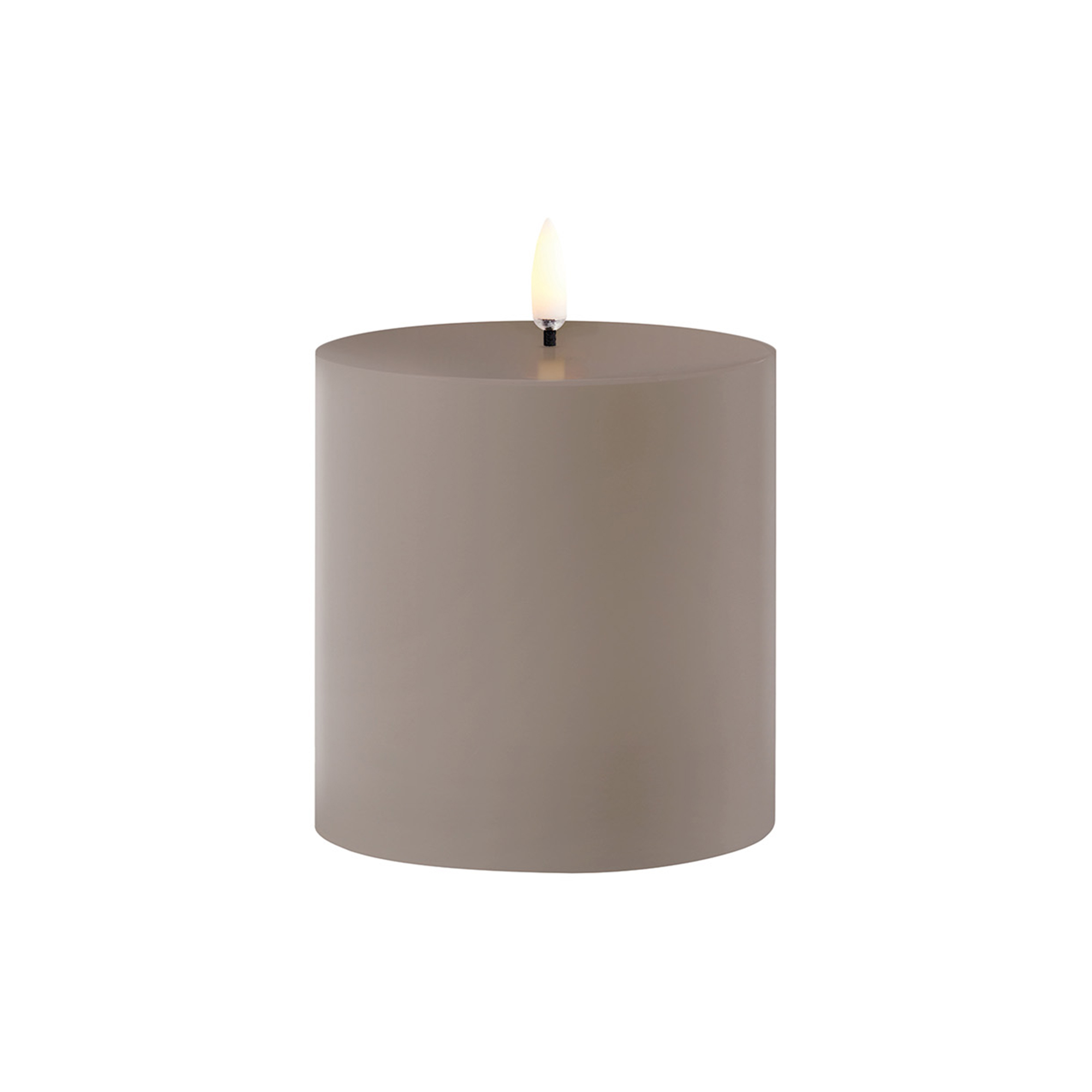 Uyuni Lighting - LED udendørs bloklys 10 cm, sandstone, Outdoor Collection - H10 cm