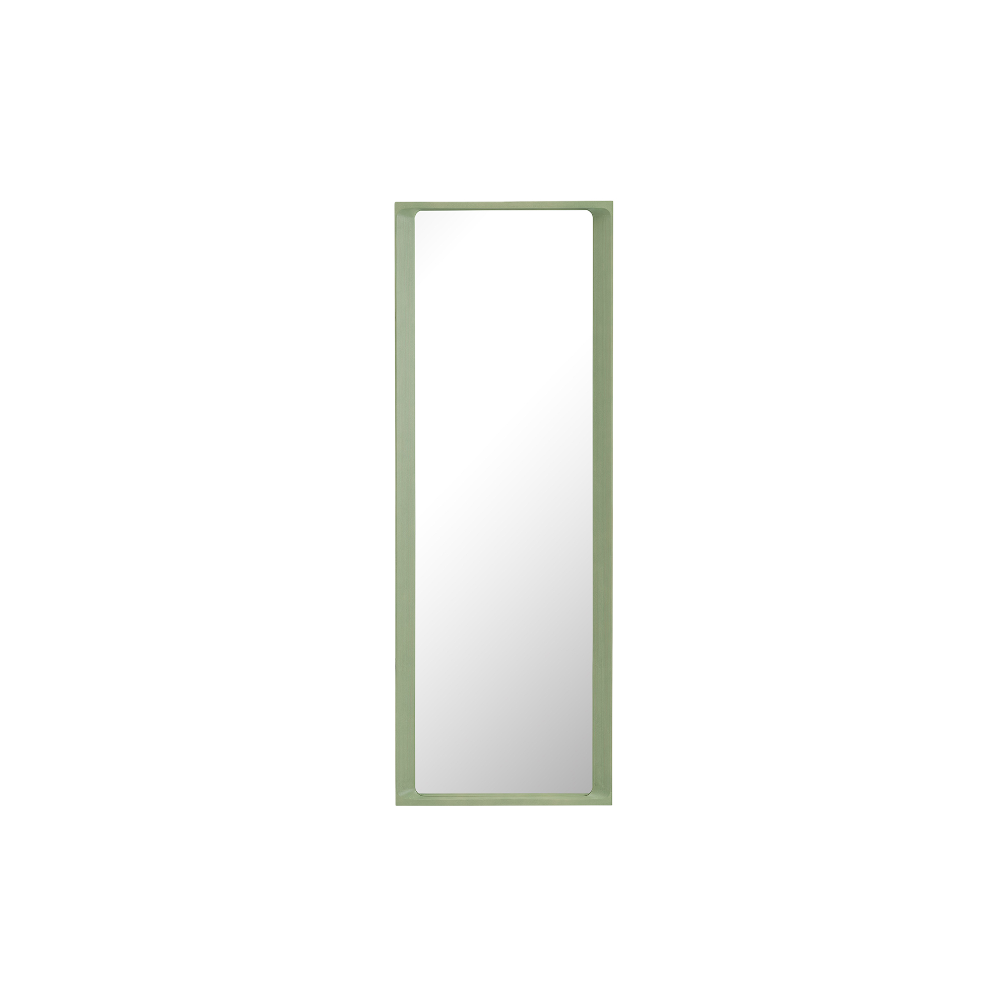 Muuto - Arced Mirror, light green - 170x61 cm