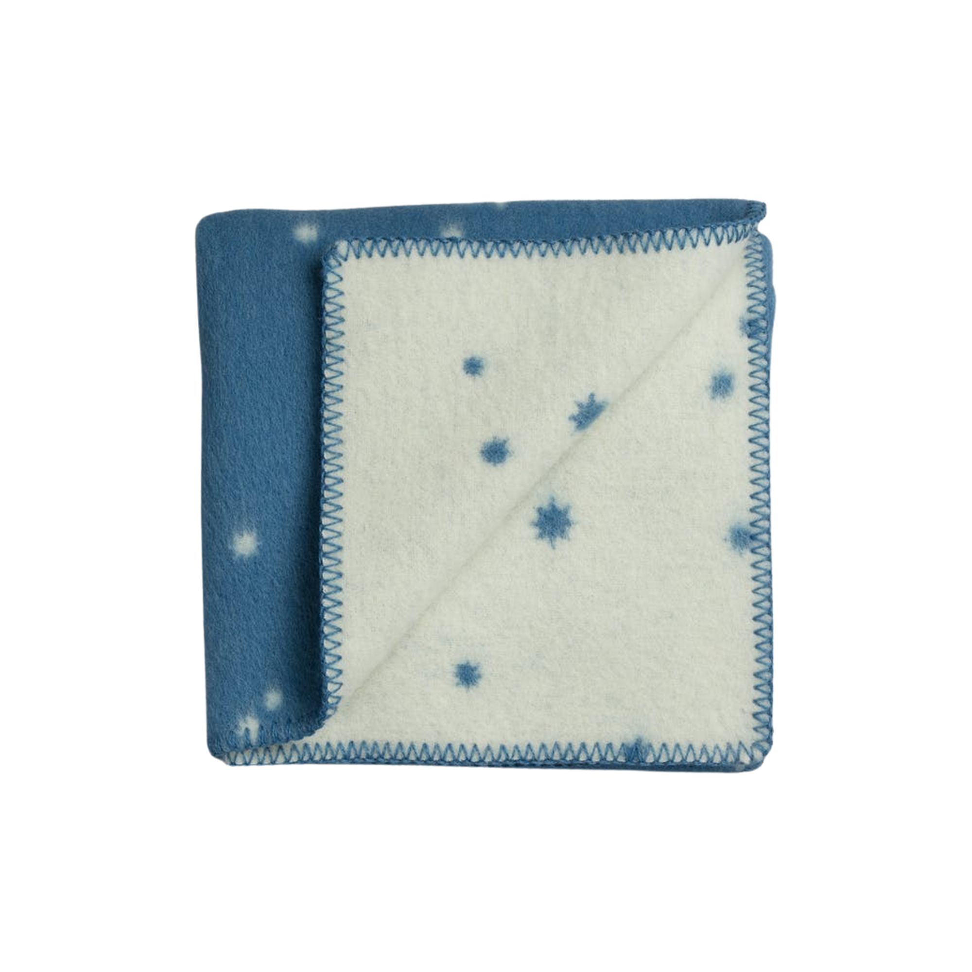 Røros Tweed - ORION Half Size Throw, blue