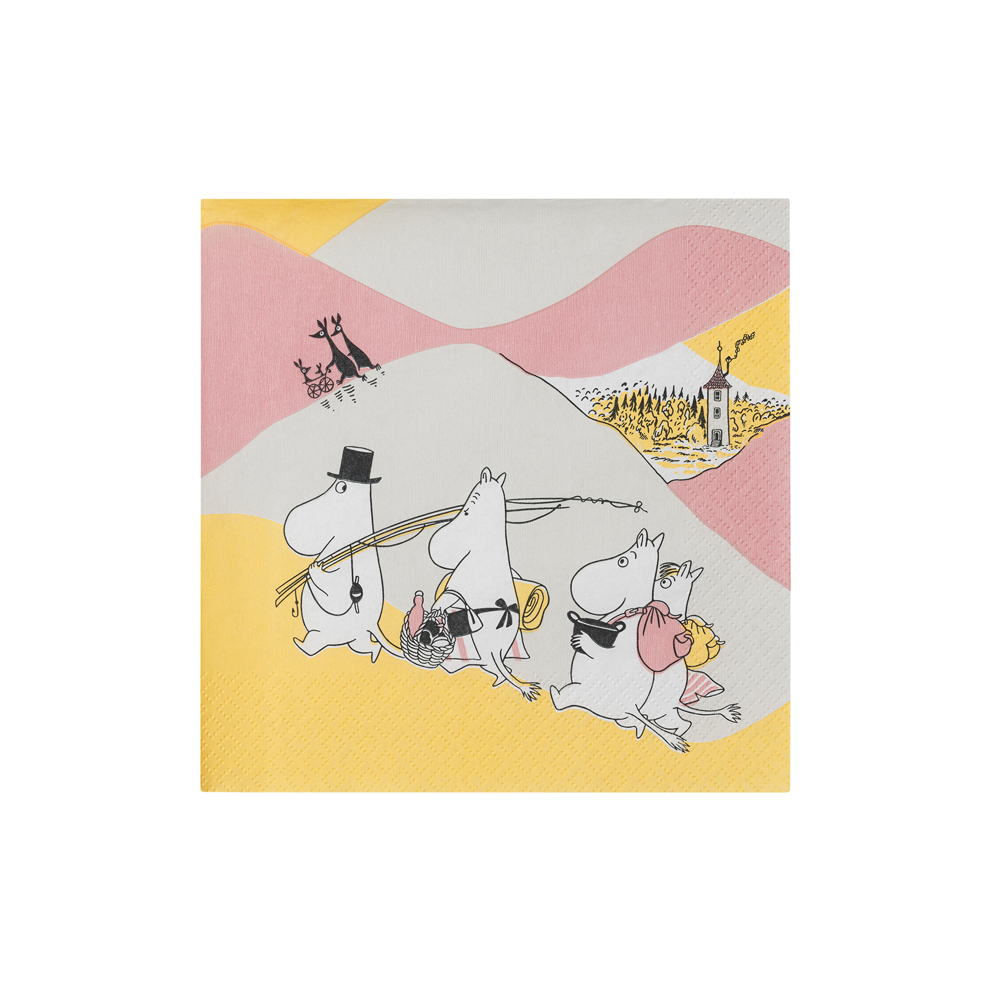Moomin Arabia - Mumi papirservietter Familietid