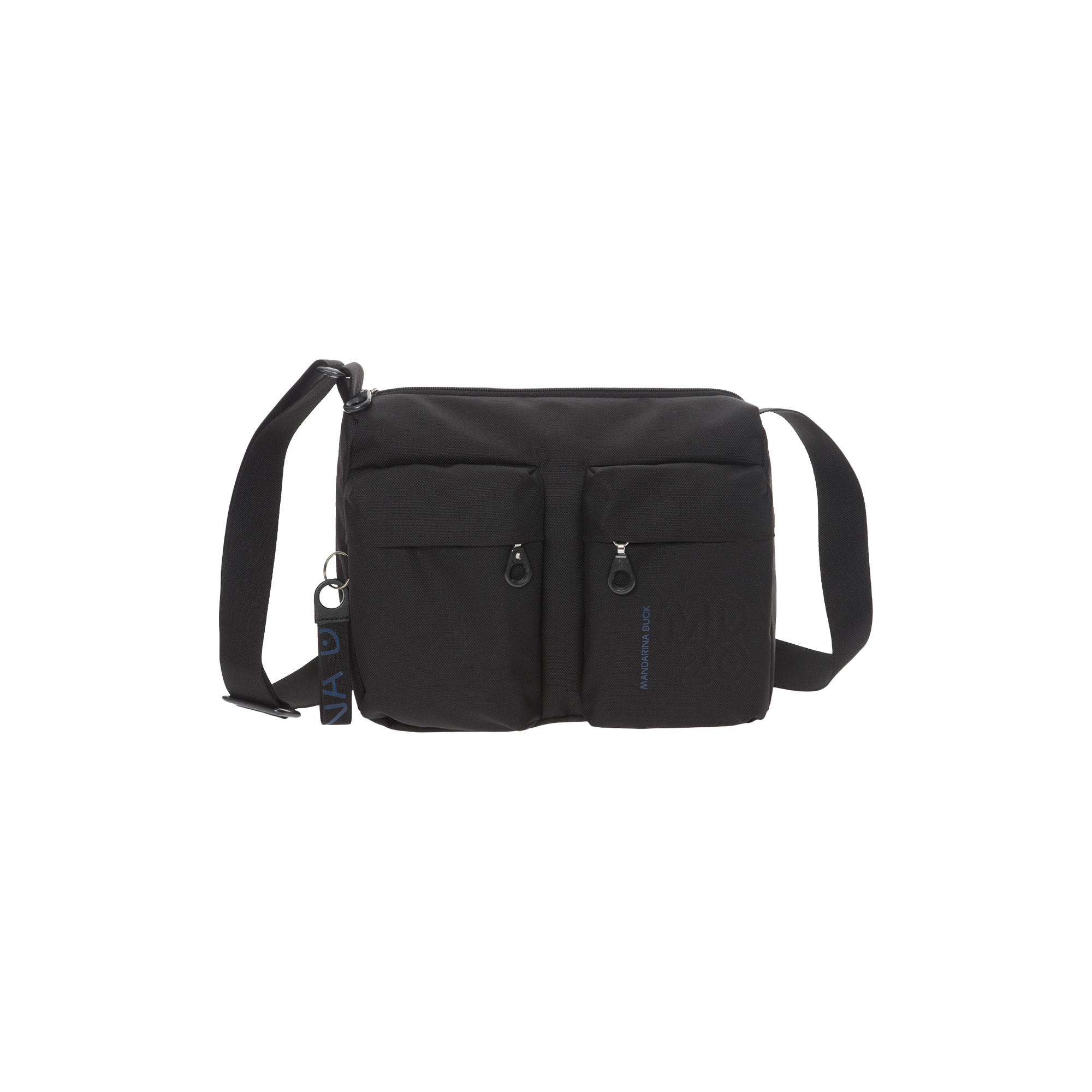 Mandarina Duck - MD20 Crossbody Bag, black - H: 22 x B: 28 x D: 12 cm.