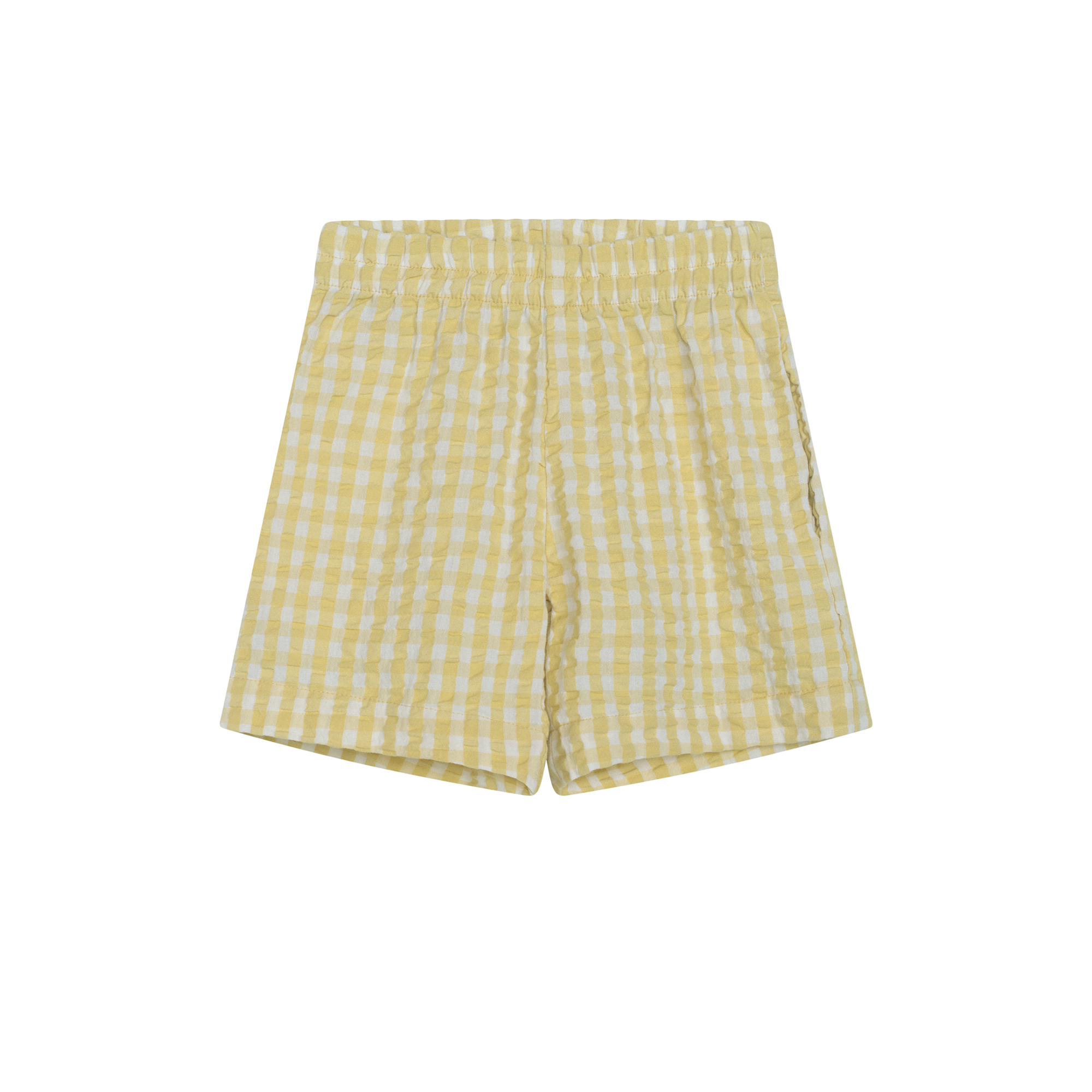 Serendipity - Shorts, lemon checks - Str. 5Y-110
