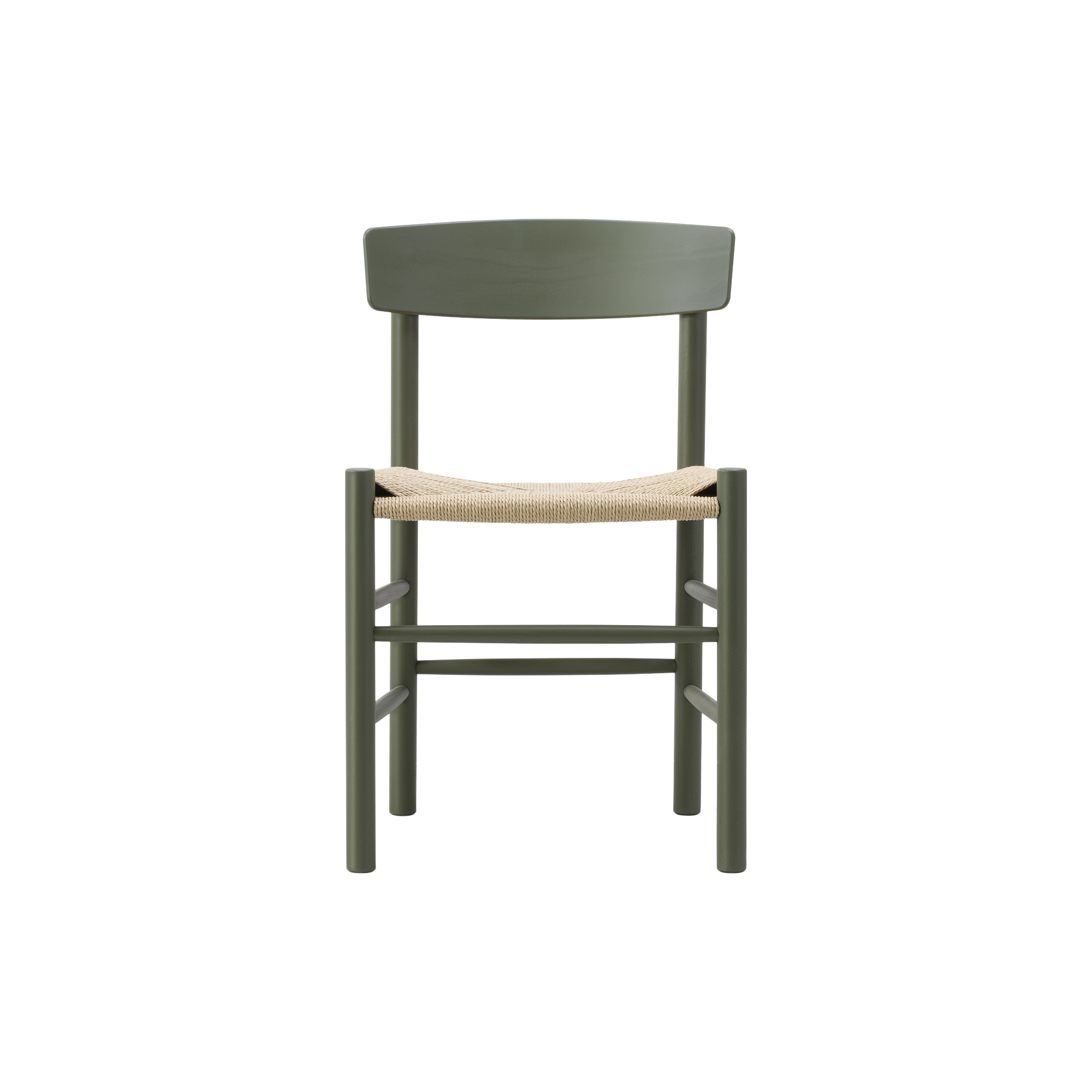 Fredericia Furniture - J39 Mogensen stol, khaki green/natur