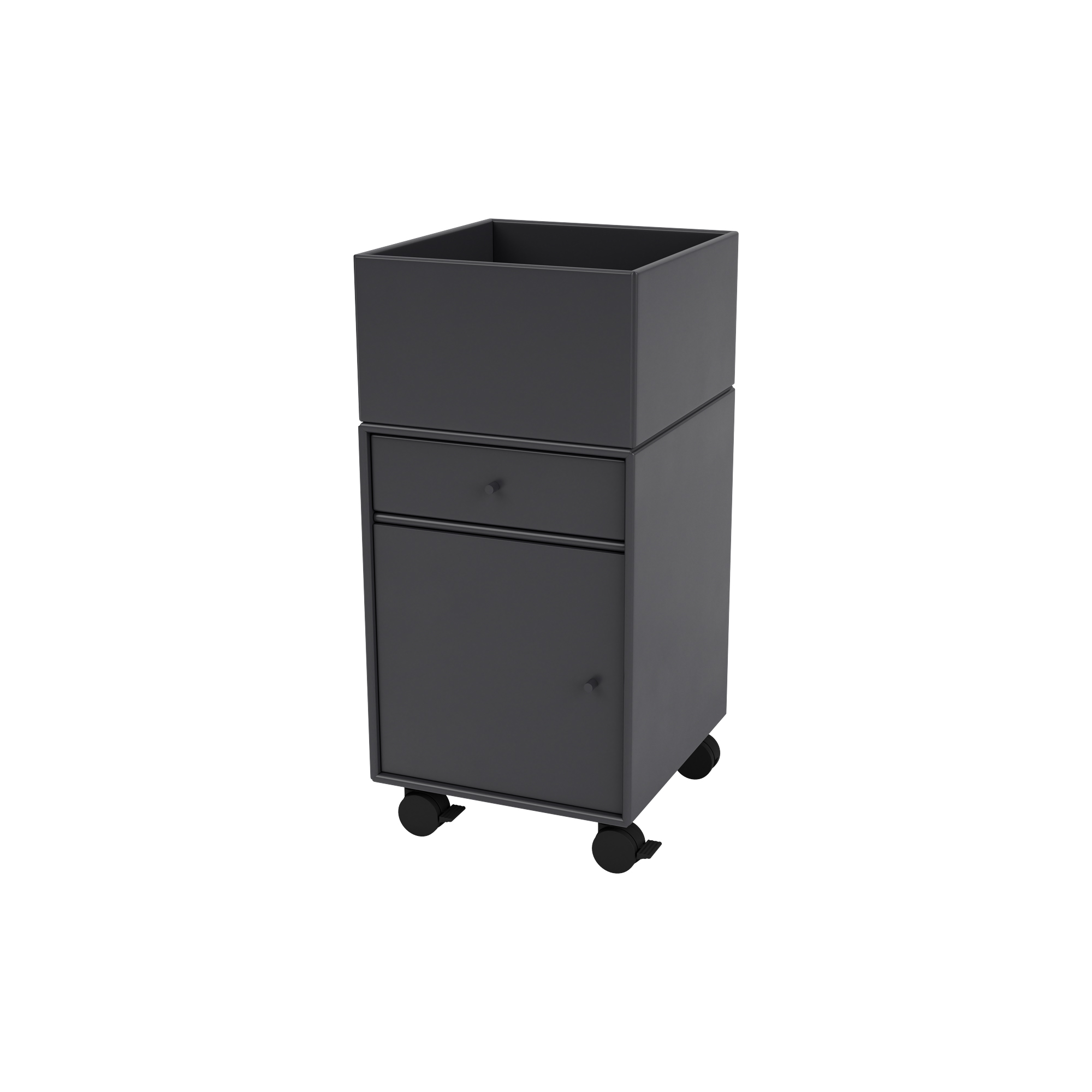 Montana Furniture - RUNNER opbevaring på hjul, 04 anthracite