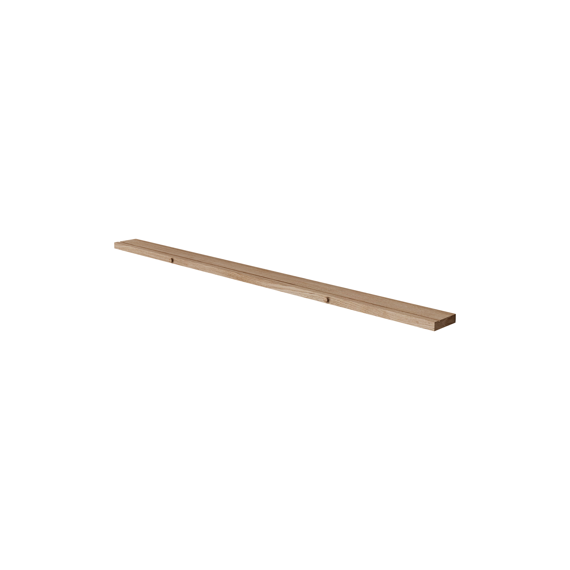 MOEBE - Gallery Shelf, oak - B115 cm