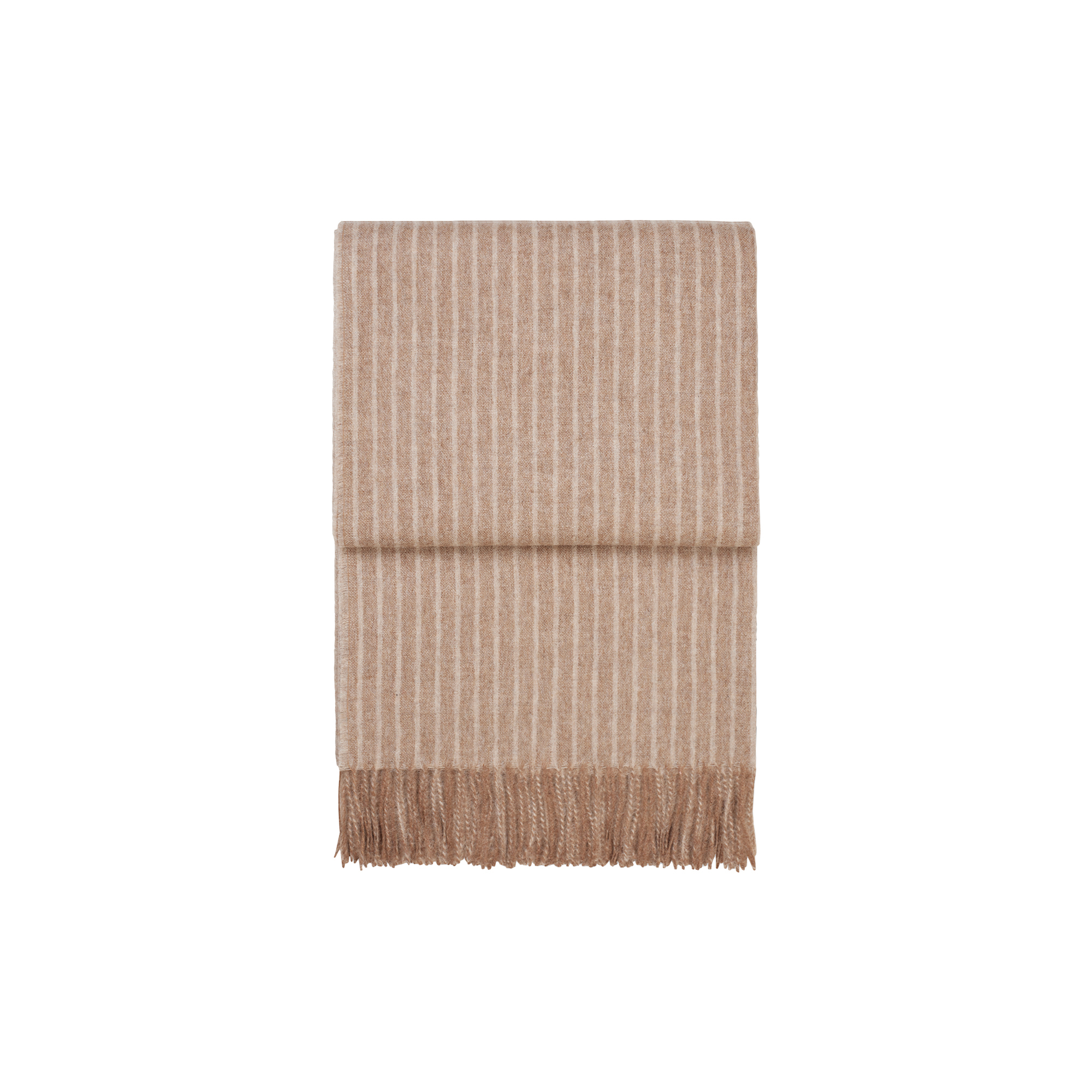ELVANG - Stripes plaid, camel
