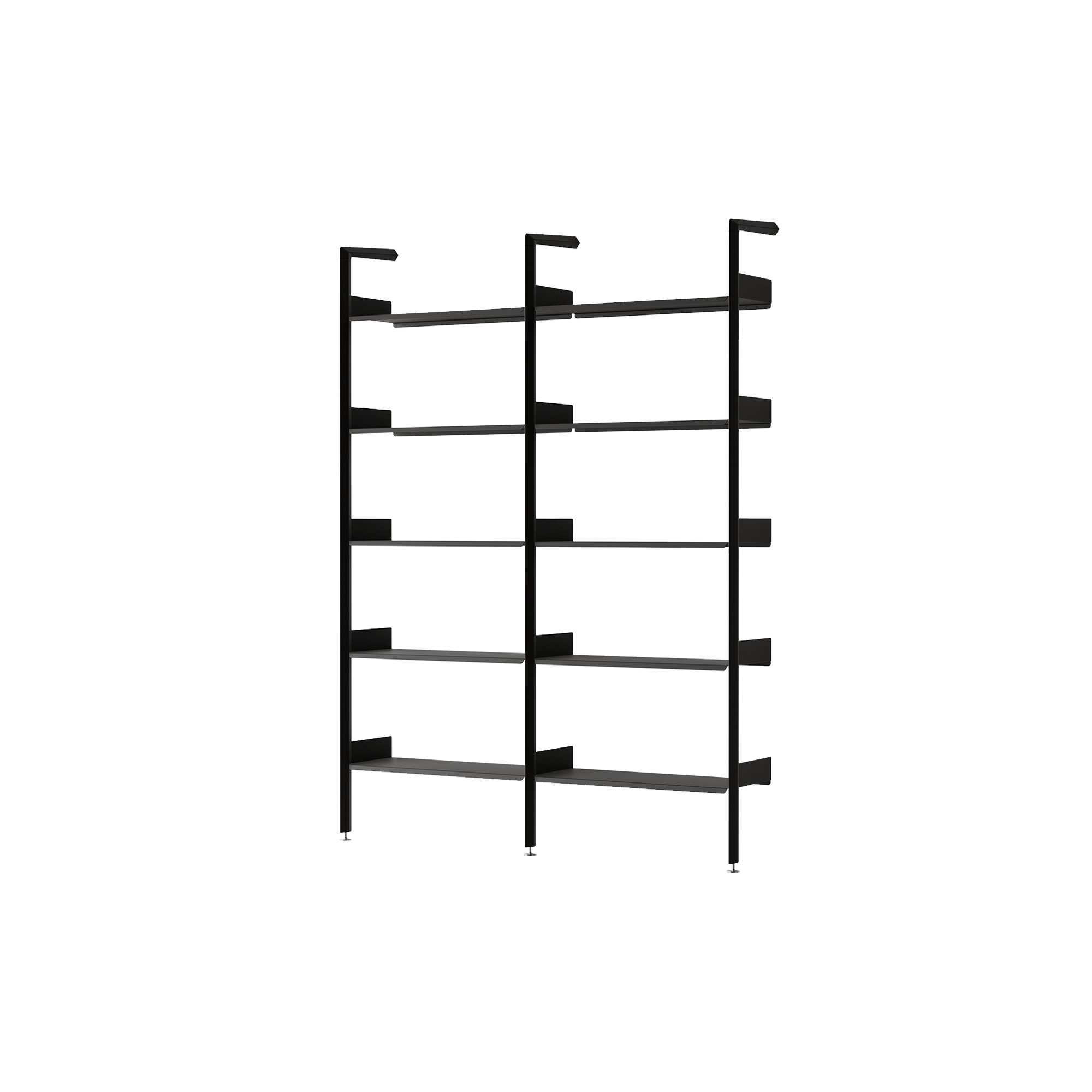 &Tradition - Rombe IF1 & IF4 Shelving System Configuration A, anthracite