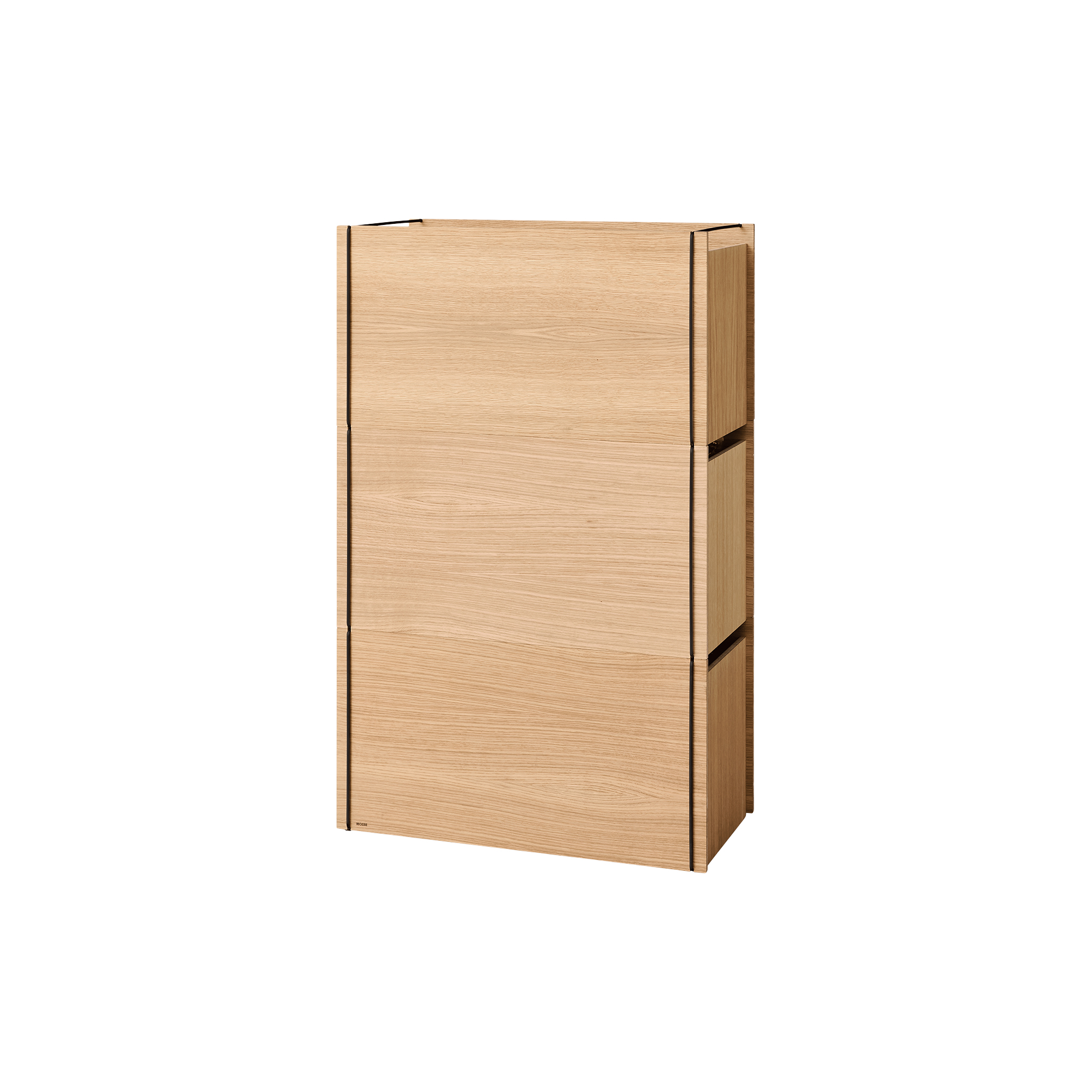 MOEBE - Storage Tower | Tall | Oiled Oak/Black | Opbevaringskassesæt - Tall1