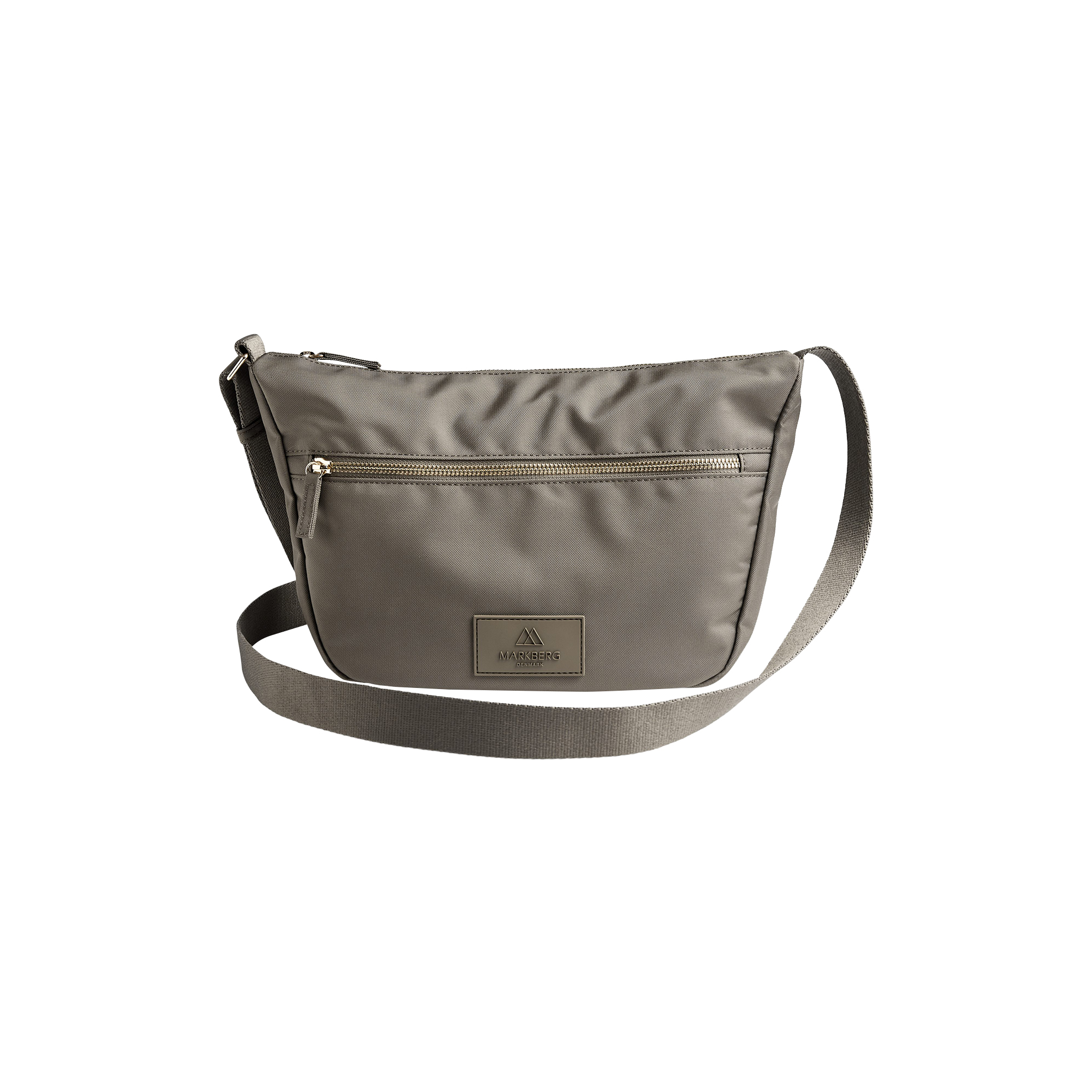 Markberg - MonoMBG Crossbody Bag Recycled, walnut w/gold