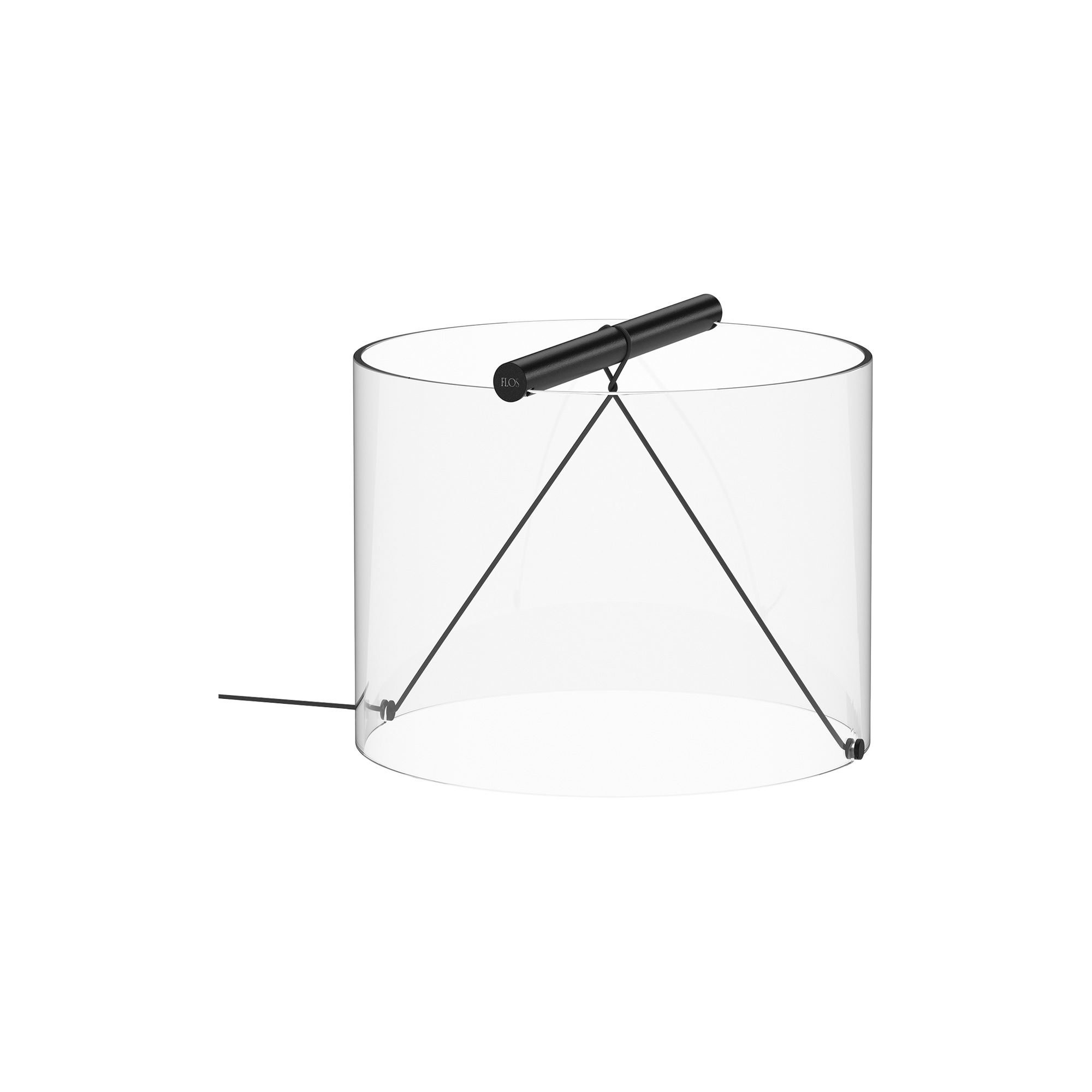 Flos - To-Tie T3 bordlampe, matt black - T3