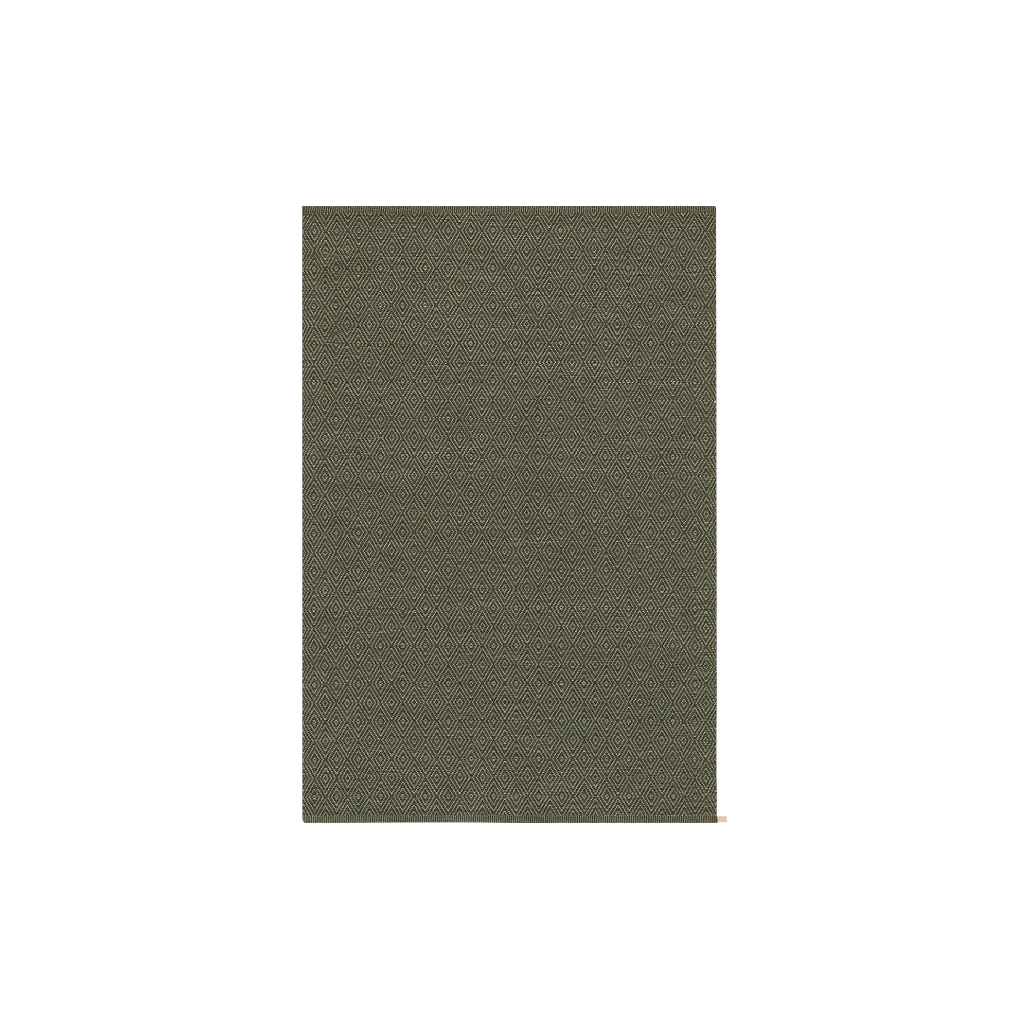 Kasthall - Goose Eye Icon XL gulvtæppe, timber green 735 - 160x240 cm