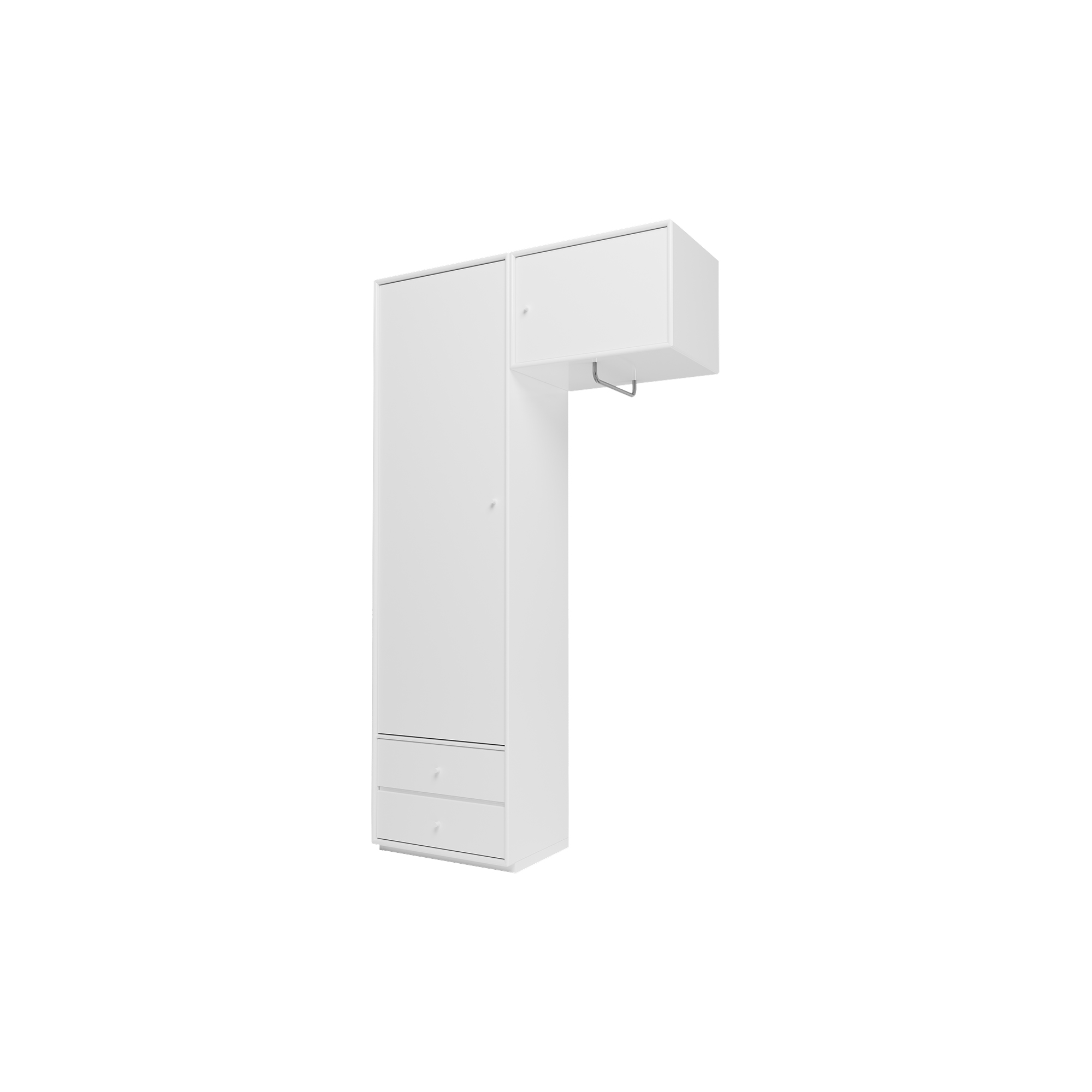 Montana Furniture - Montana Wardrobe ATTIRE II, 101 new white
