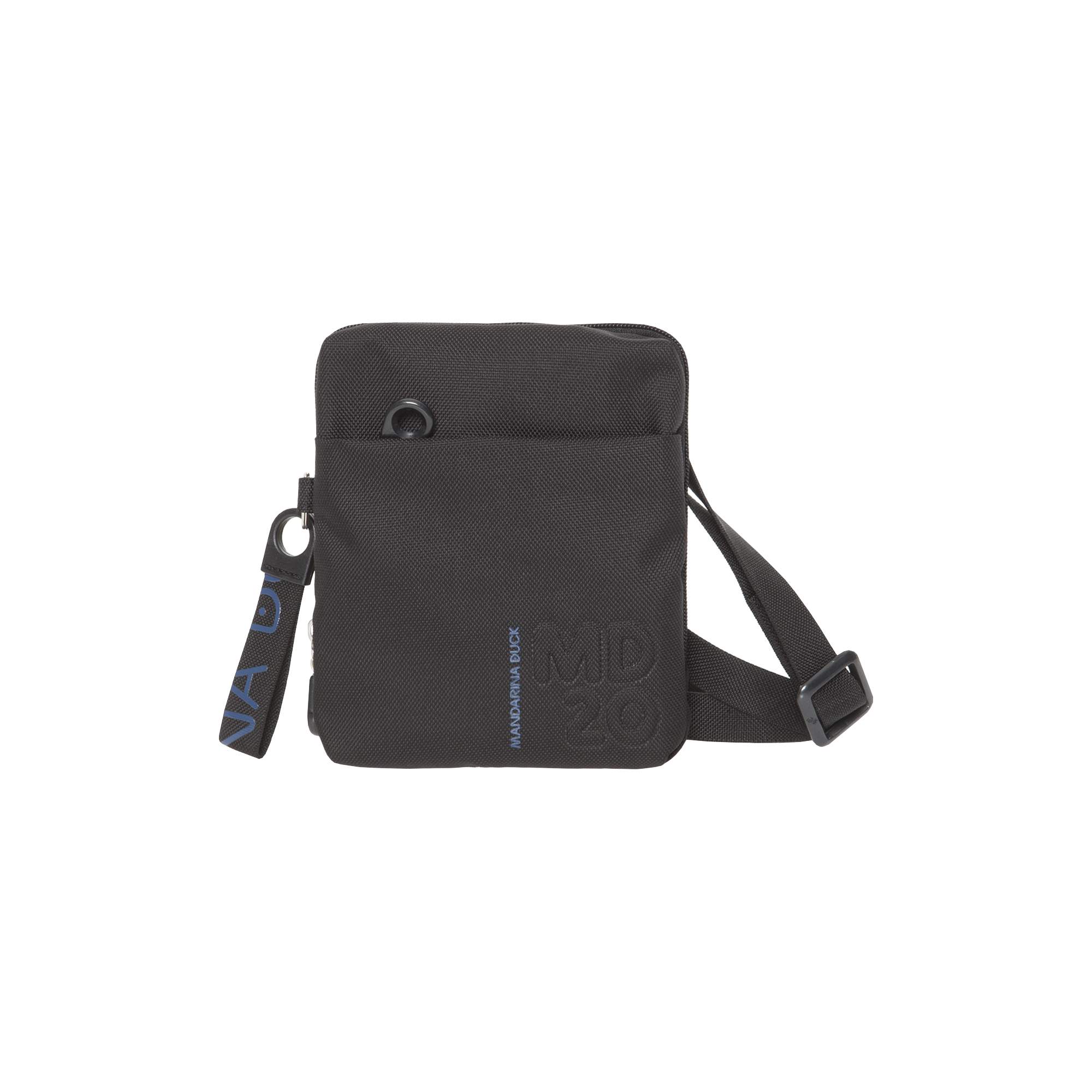 Mandarina Duck - MD20 Crossbody Bag, black - H: 17,5 x B: 15 x D: 2,5 cm.