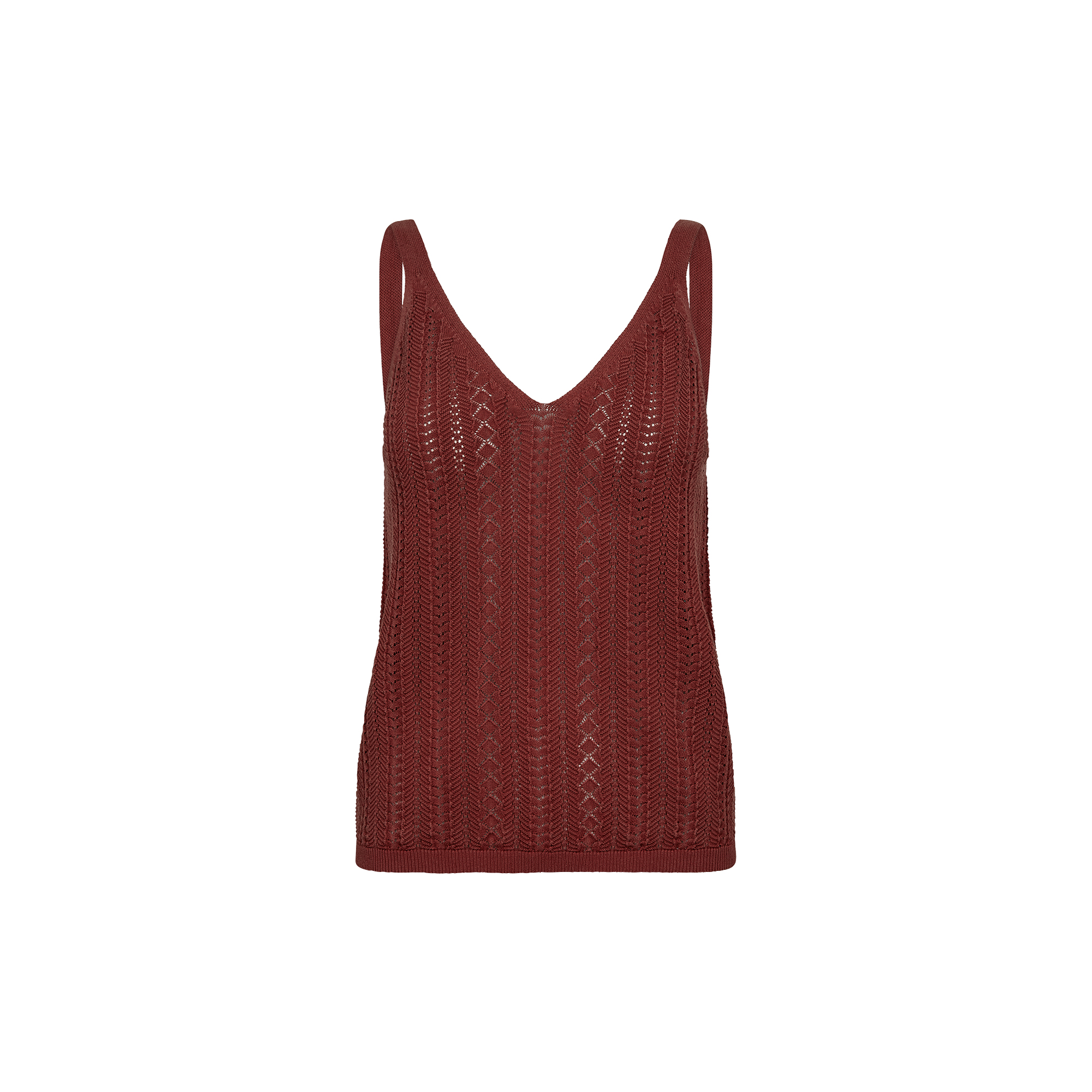 MOS MOSH - MMCressida Wash Knit Top, cowhide - Str. XS