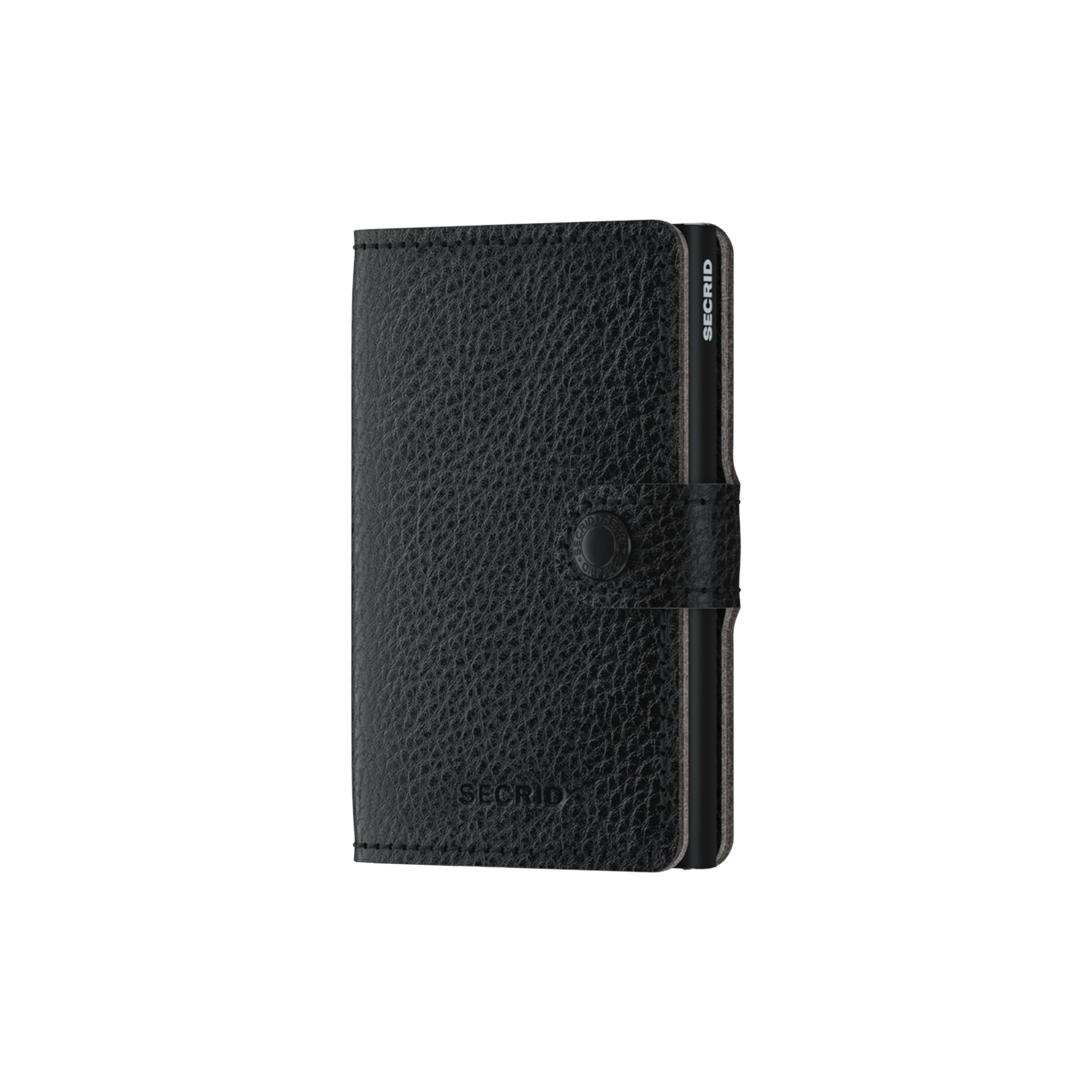 Secrid - Miniwallet, vegetable tanned black/black