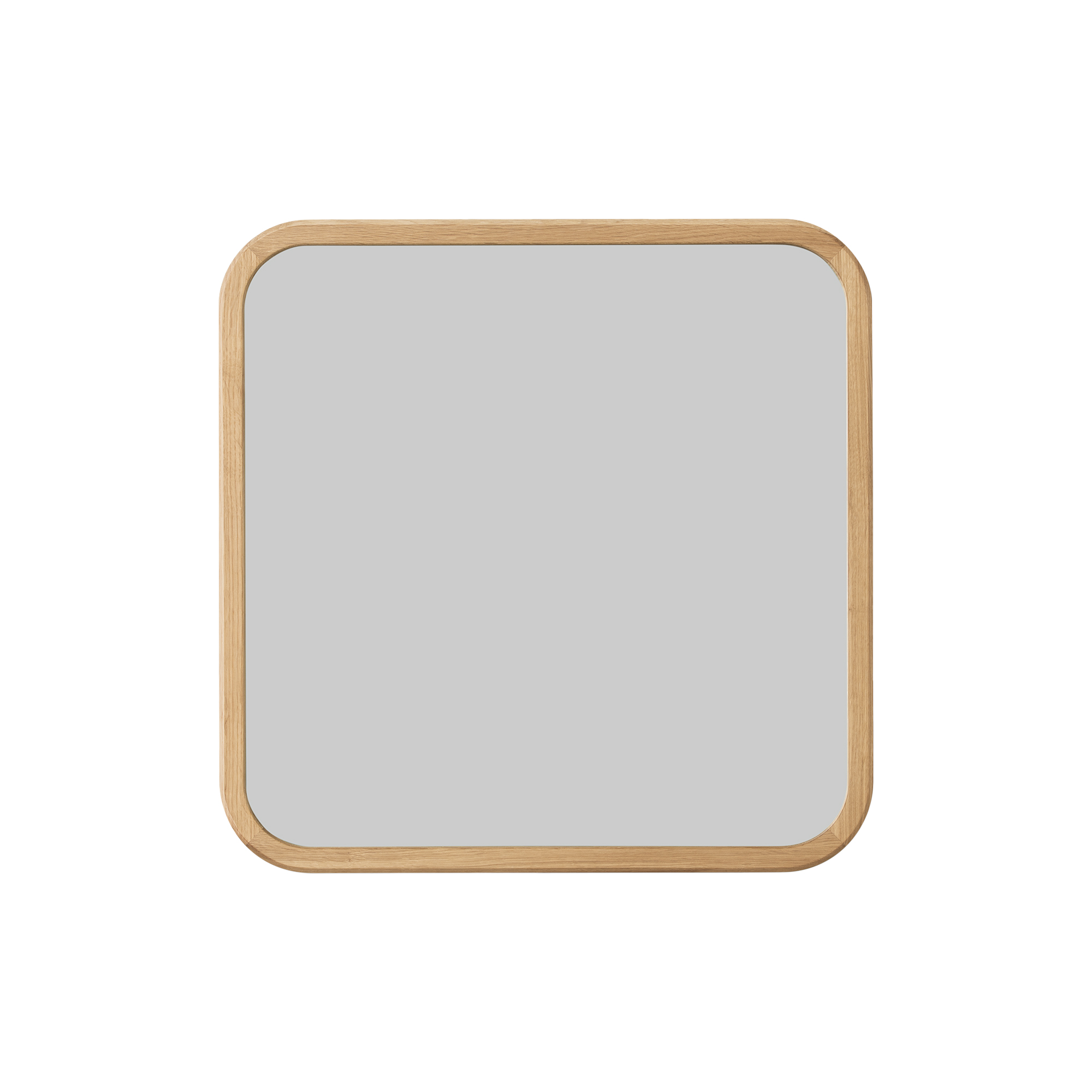 Fredericia Furniture - Silhouette spejl 70x70 cm, light oiled oak