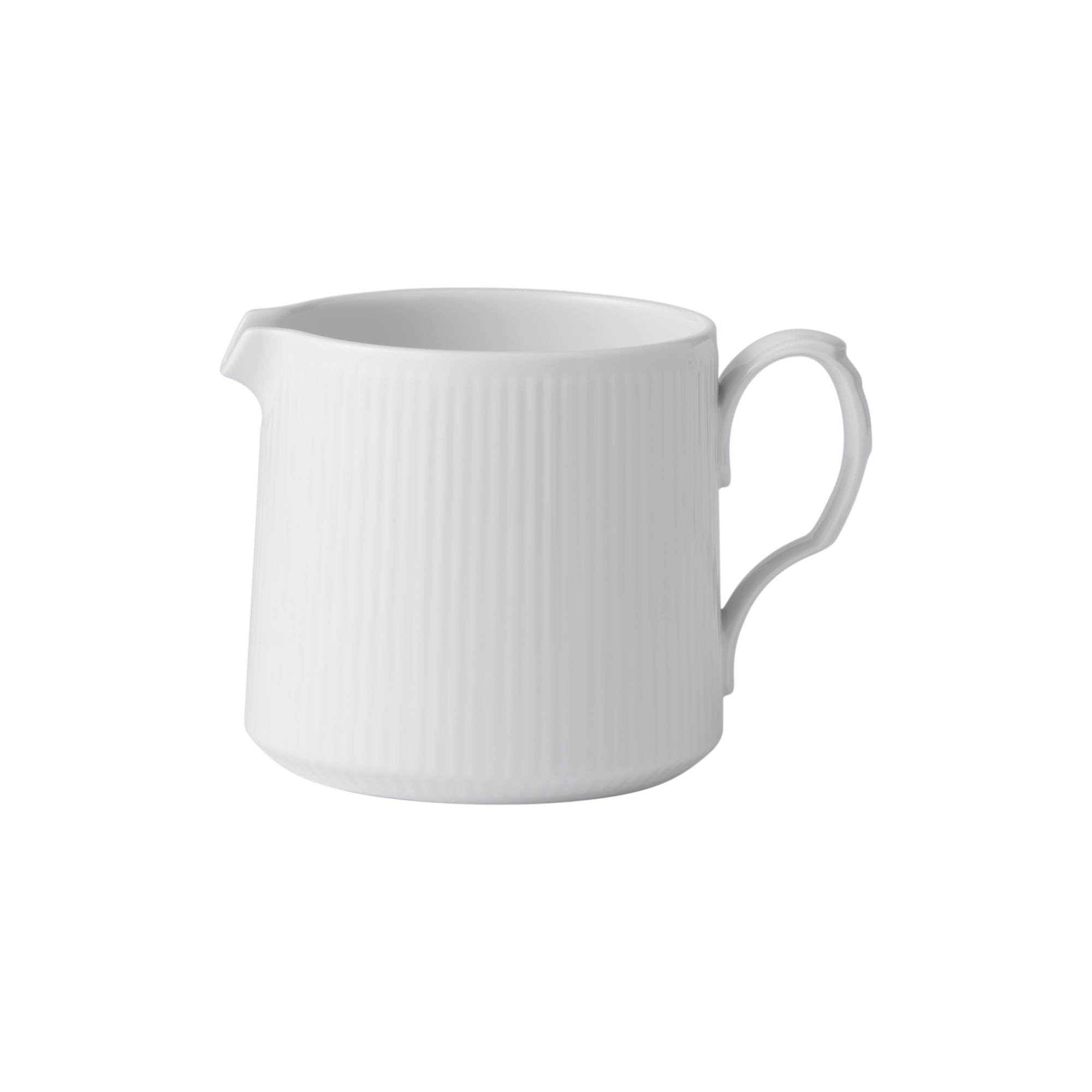 Royal Copenhagen - Hvid Riflet kande 70 cl