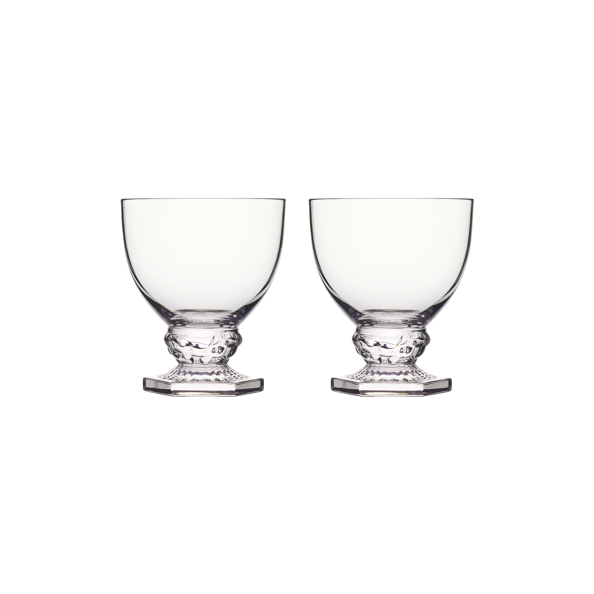 Royal Copenhagen - Aurora vandglas 2 stk.