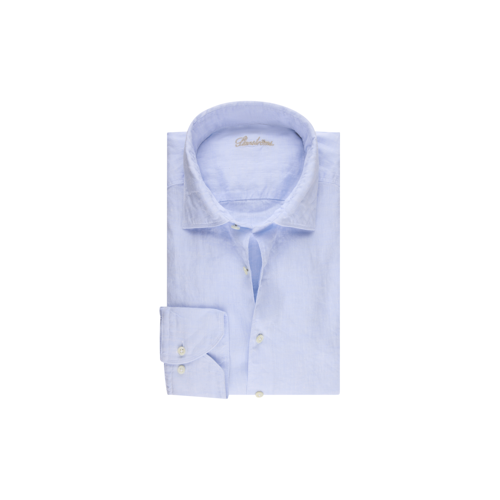 Stenströms - Regular C72 RC cuff Casual, light blue - Str. M