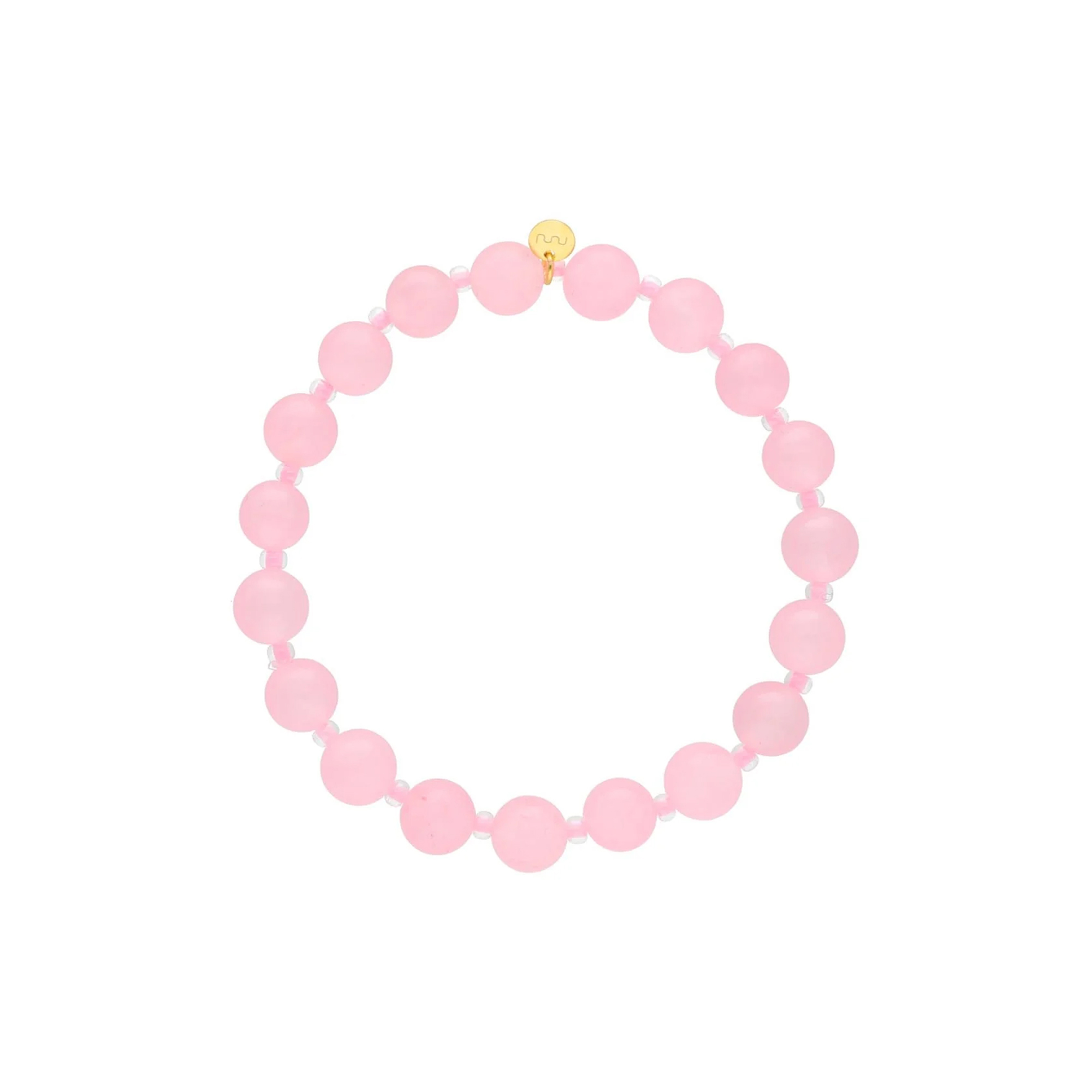 Nuni Copenhagen - Jasmine small armbånd, light pink