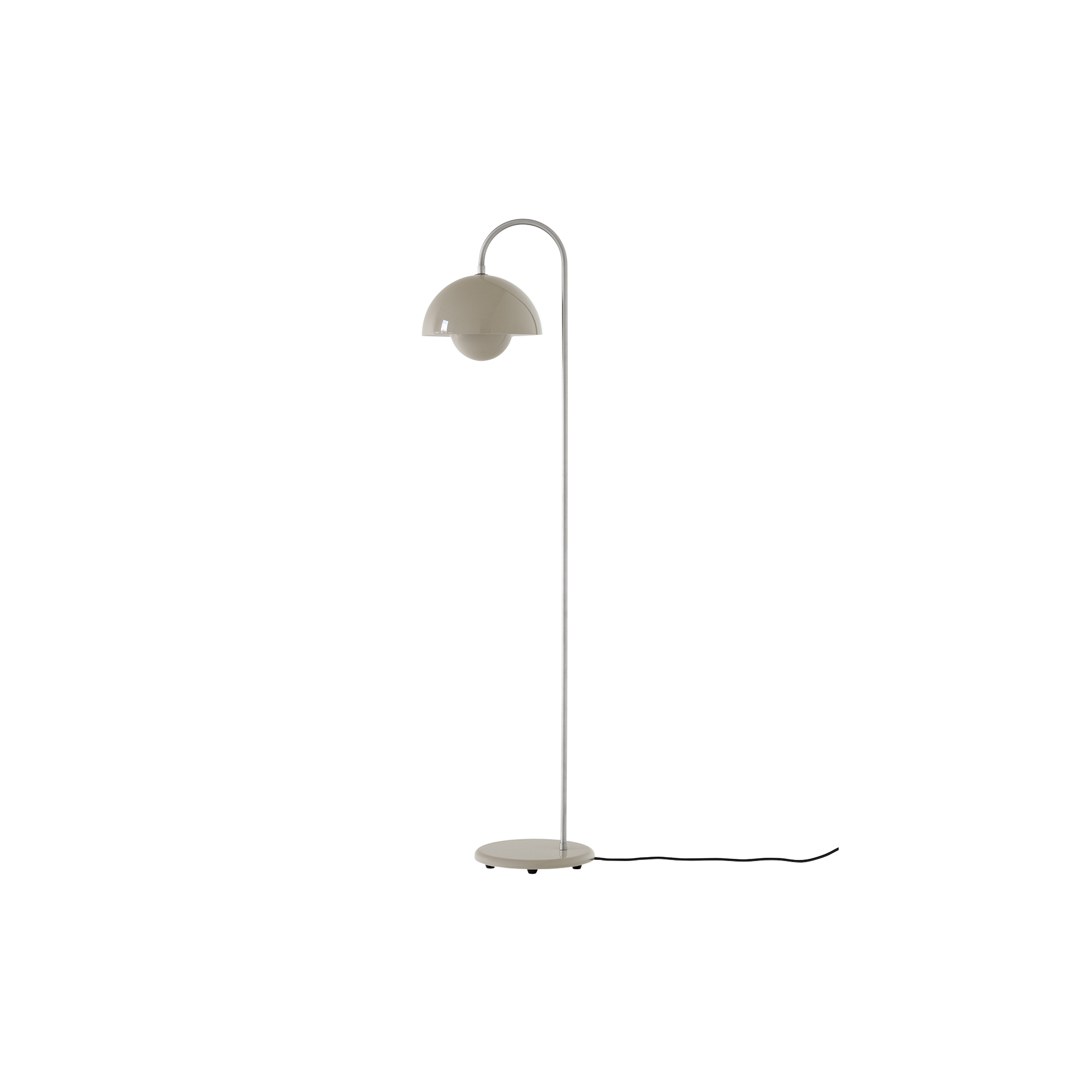 &Tradition - Flowerpot VP12 Floor Lamp, grey beige