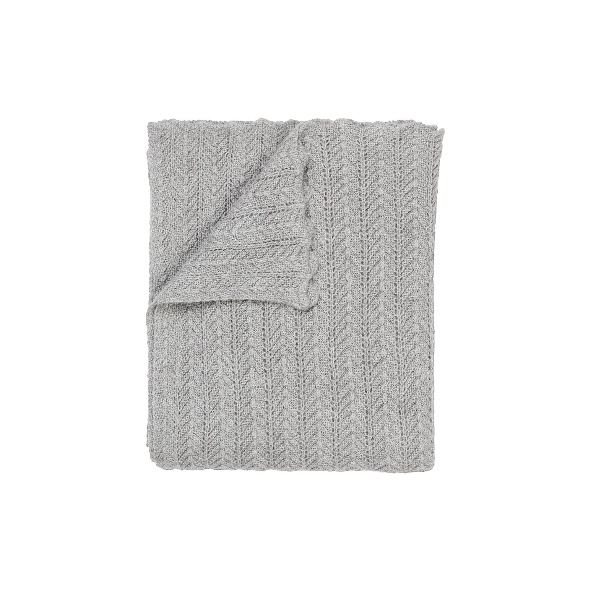 Aiayu - Hollie plaid, frost grey - 130x160 cm.