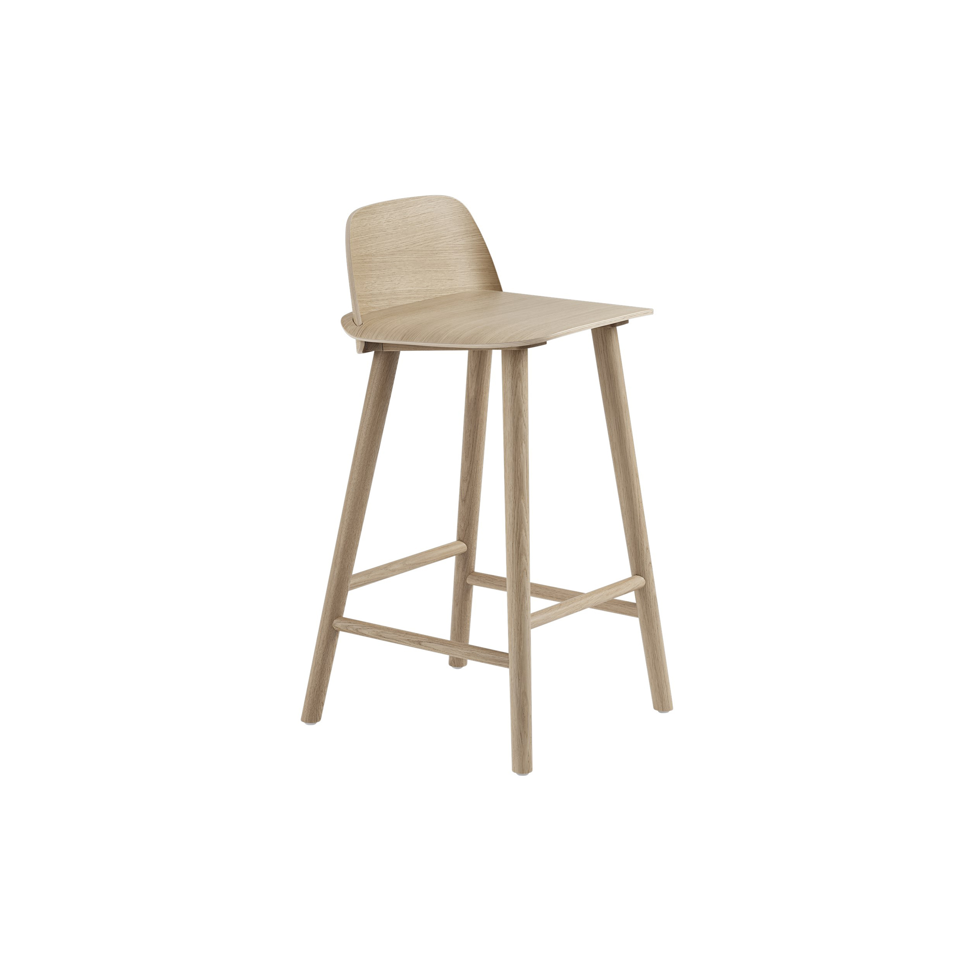 Muuto - Nerd Counter Stool, oak