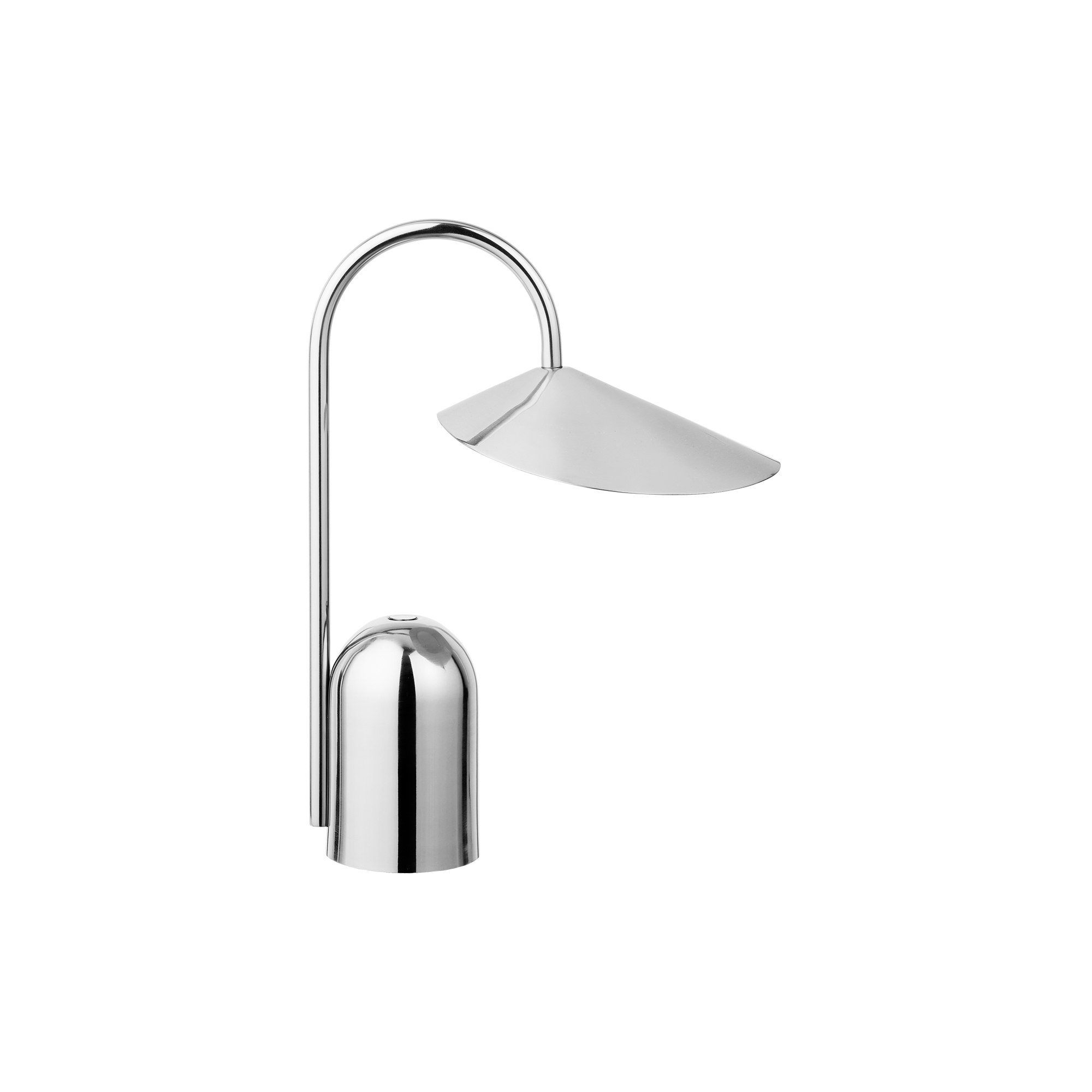 Ferm Living - Arum Portable Lampe, stainless steel