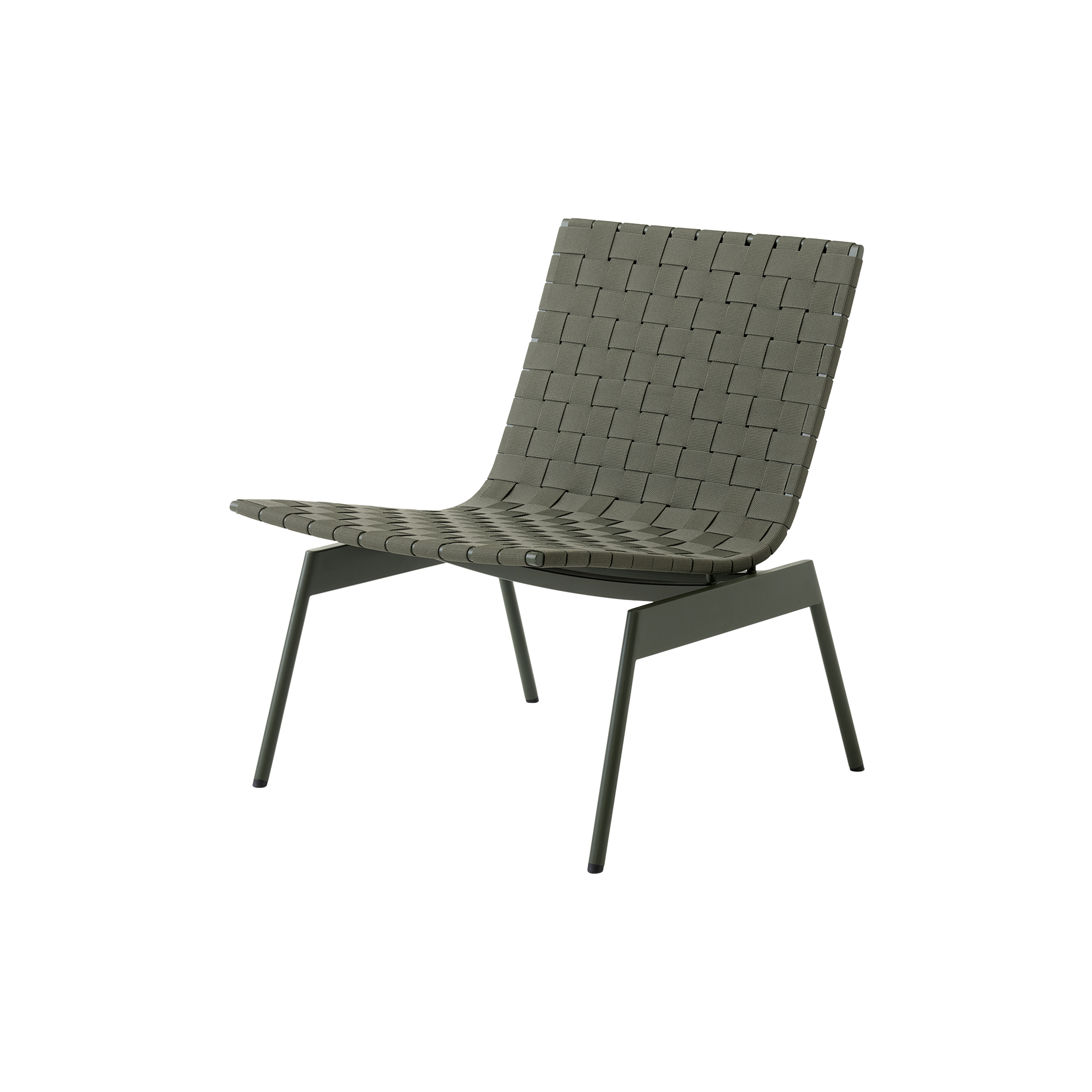 &Tradition - Ville AV44 Outdoor Lounge Stool, bronze green