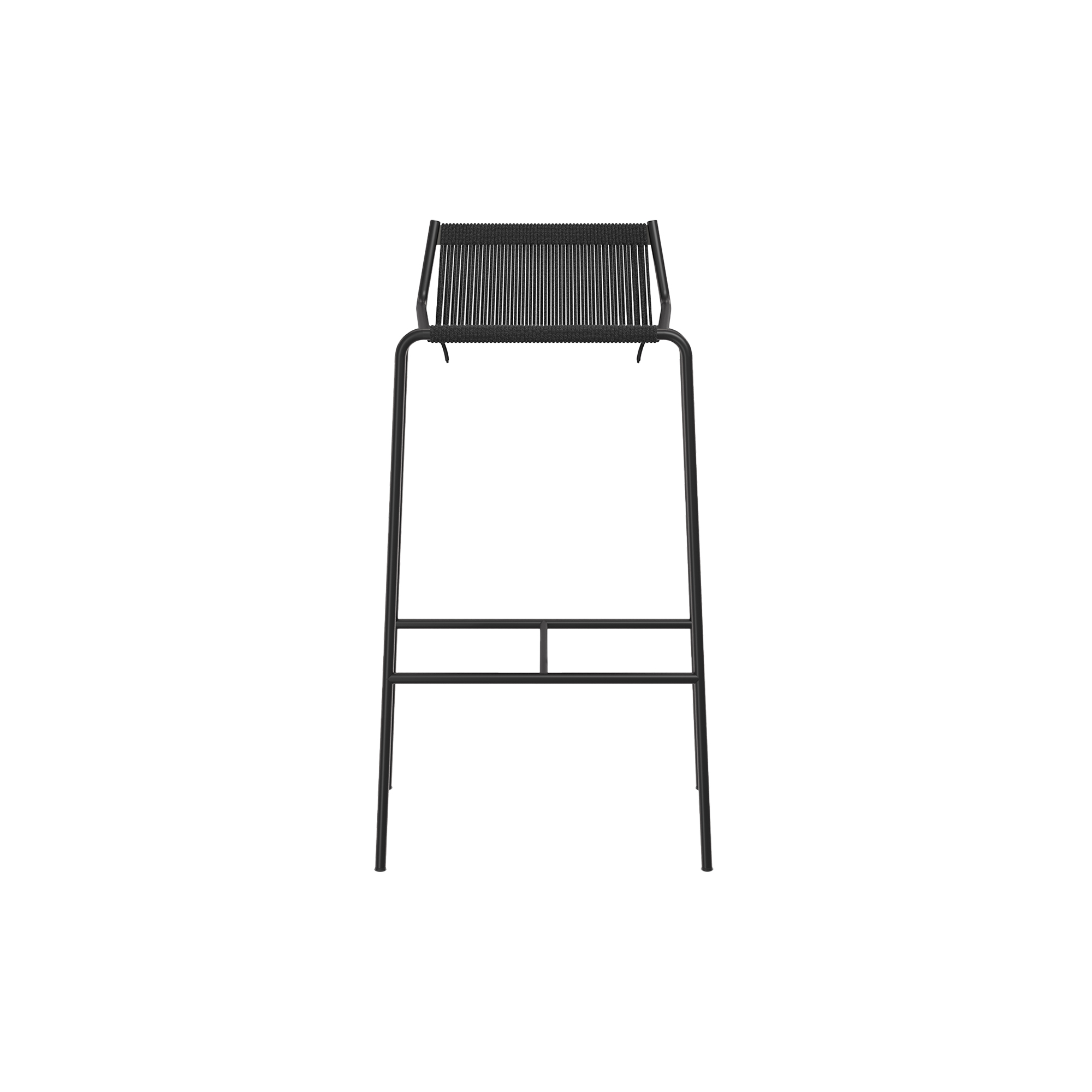 Thorup Copenhagen - Noel Bar Chair, black/black - H77 cm