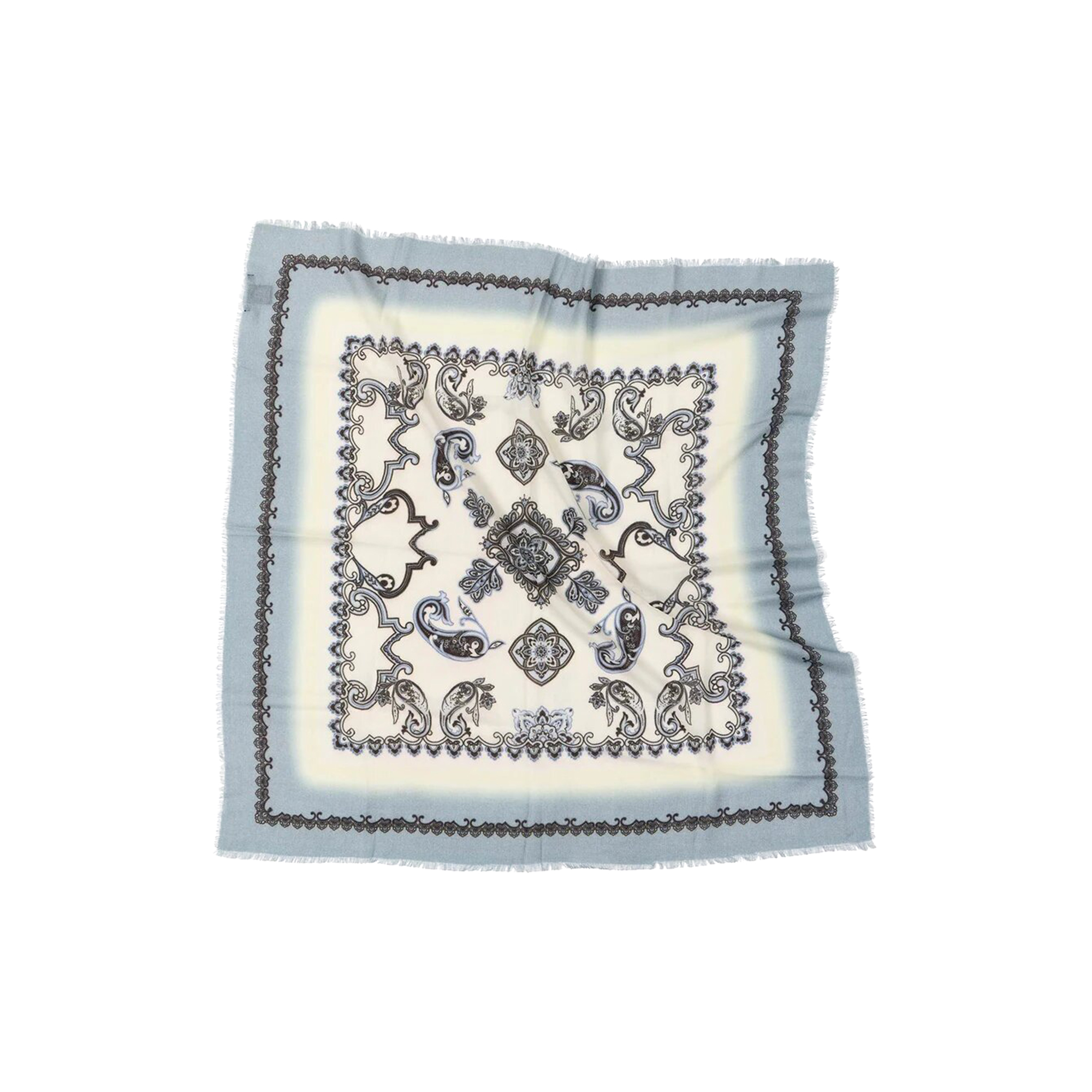 Bella Ballou - ROYAL PAISLEY tørklæde, blue