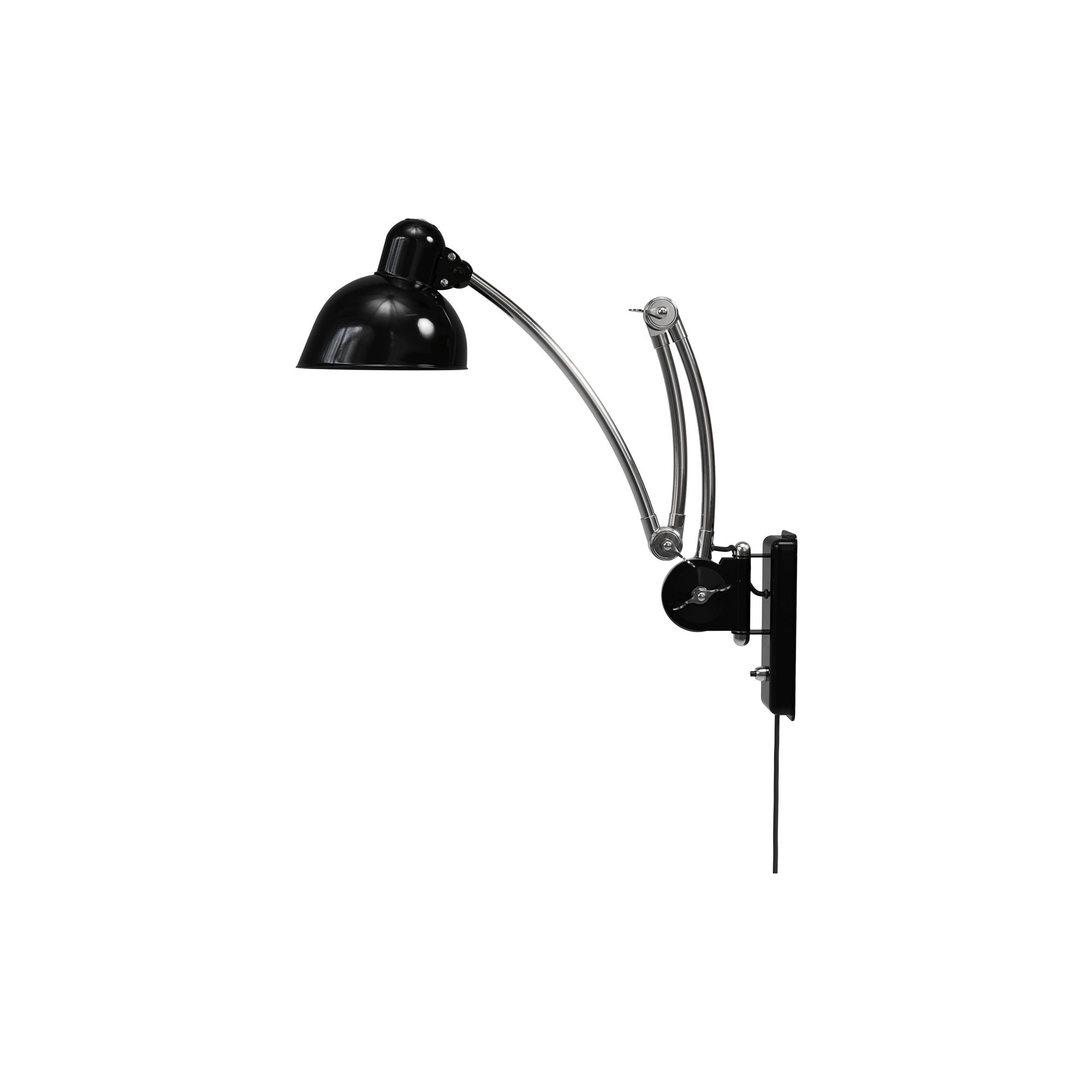 Fritz Hansen - KAISER idell 6559-W væglampe, black/chrome