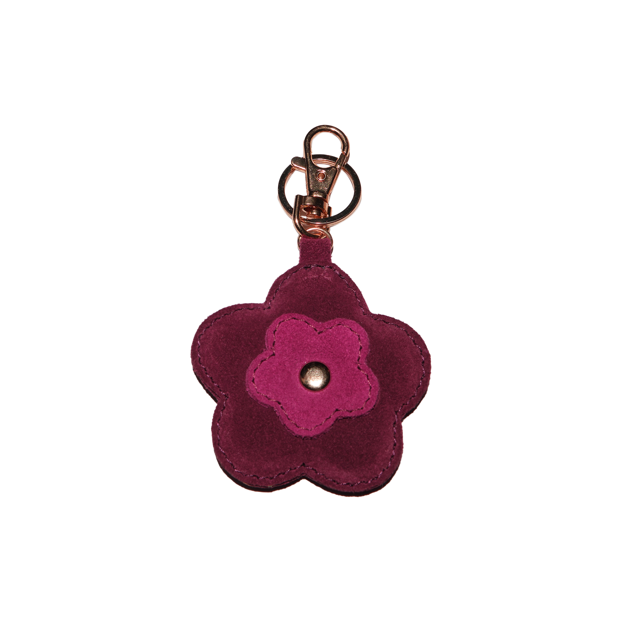 Luna Moon - Portobello Bag Charm, red/pink
