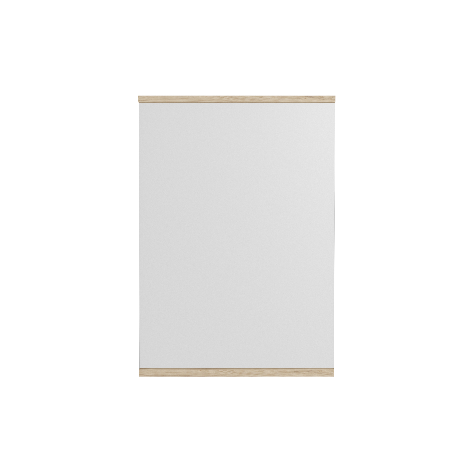 MOEBE - Rectangular Wall Mirror, ash - 50x70 cm