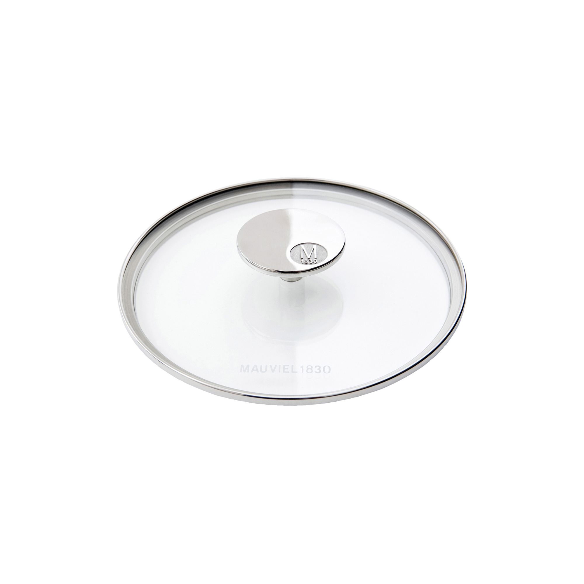 Mauviel 1830 - M'360 glaslåg Ø 24 cm - Ø28 cm