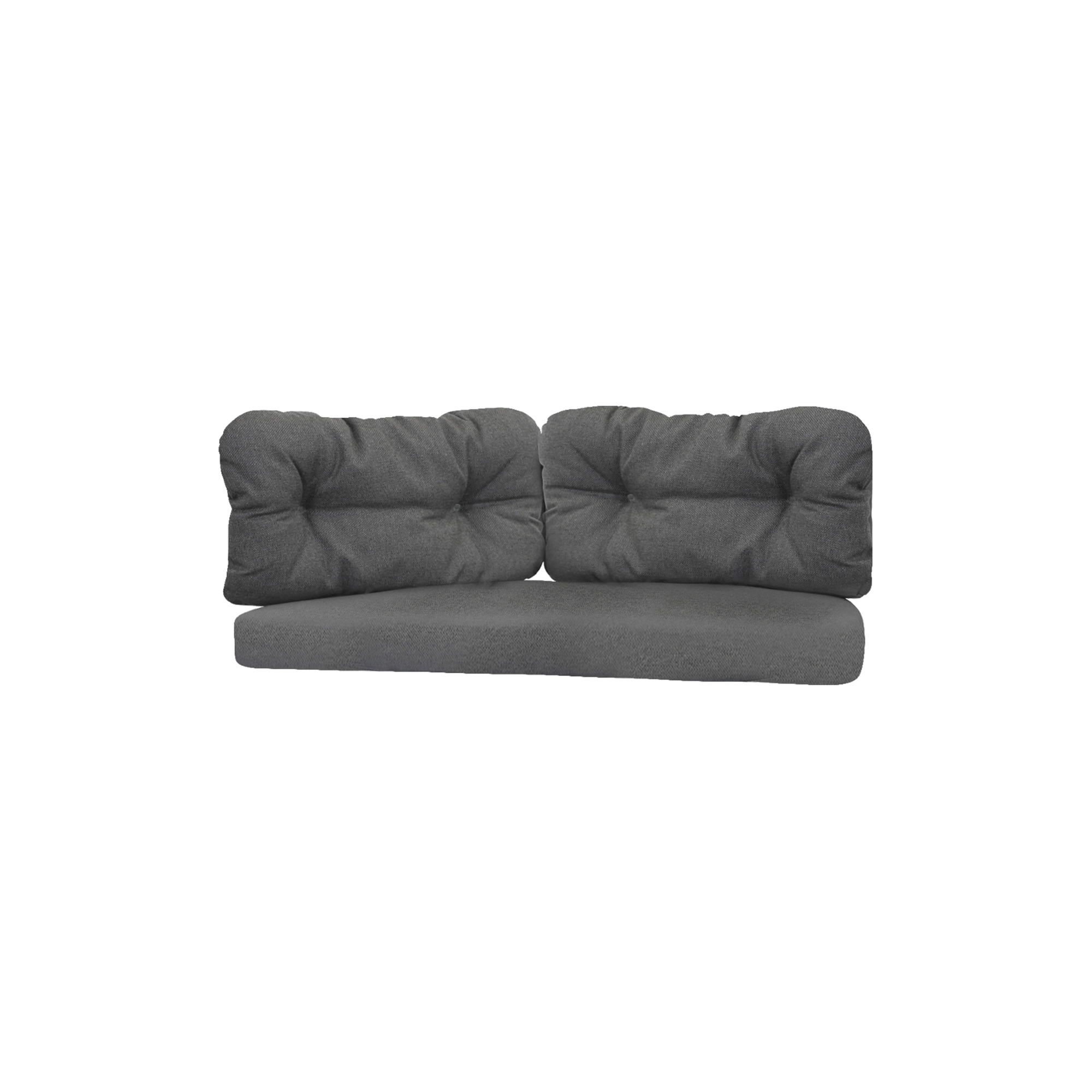 Cane-line - Ocean large 2-pers. sofa hyndesæt, grey