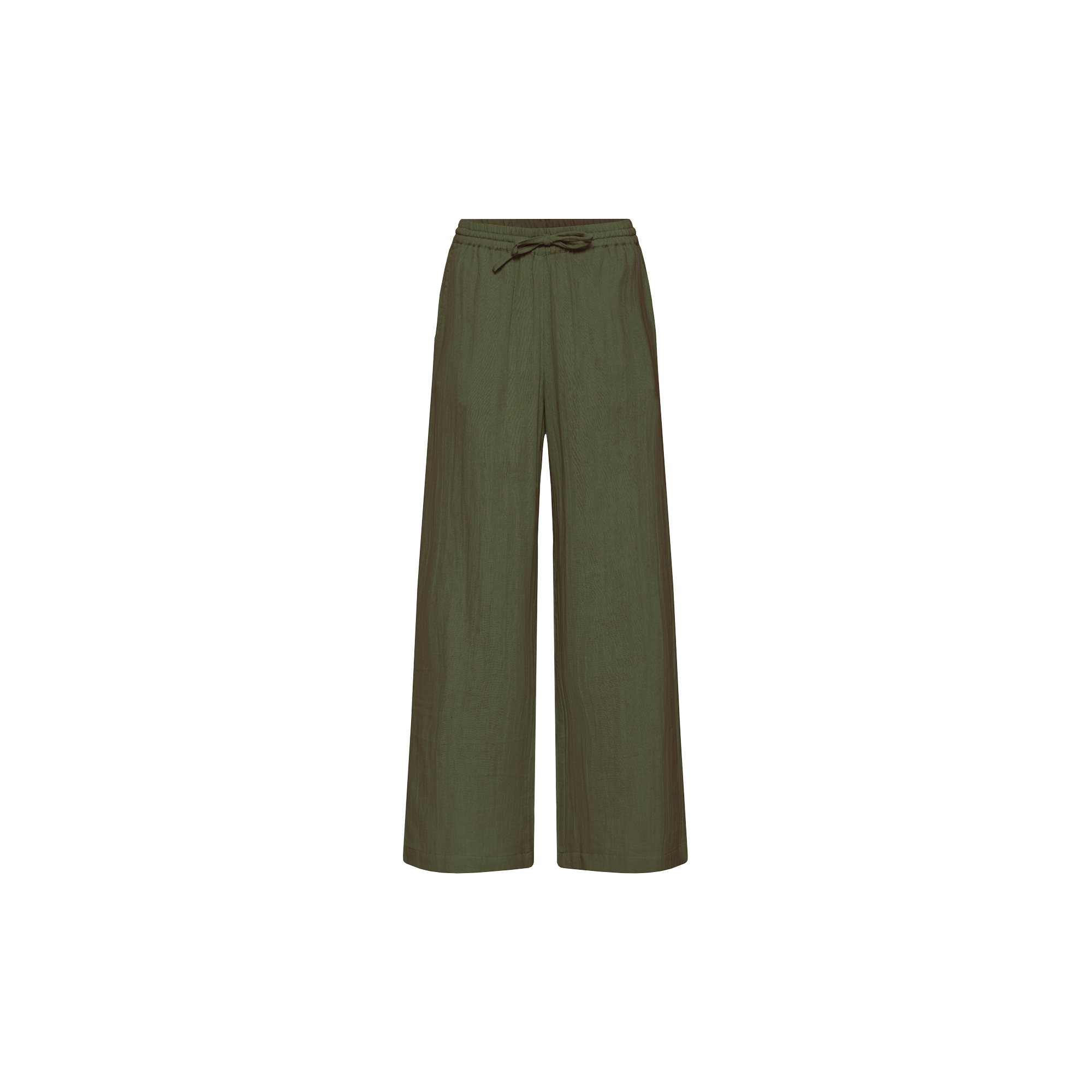ICHI - IAFOXA BEACH Trousers, grape leaf - Str. XL