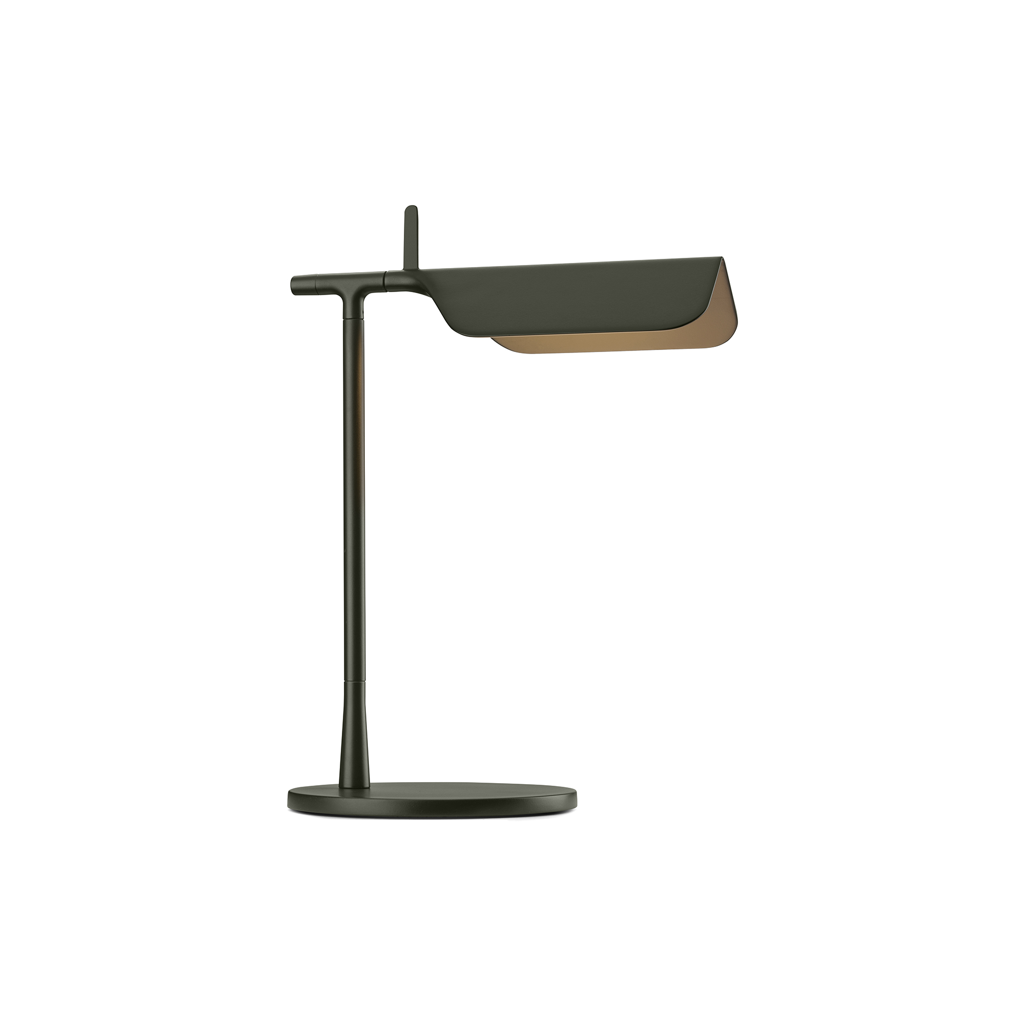 Flos - Tab bordlampe, dark green - H: 32,7 x Ø 27,3 cm.