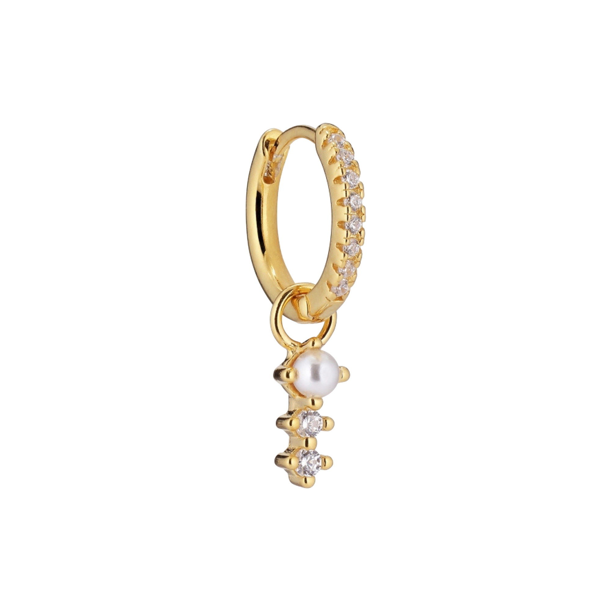 The Earring Shop - Charm Huggie